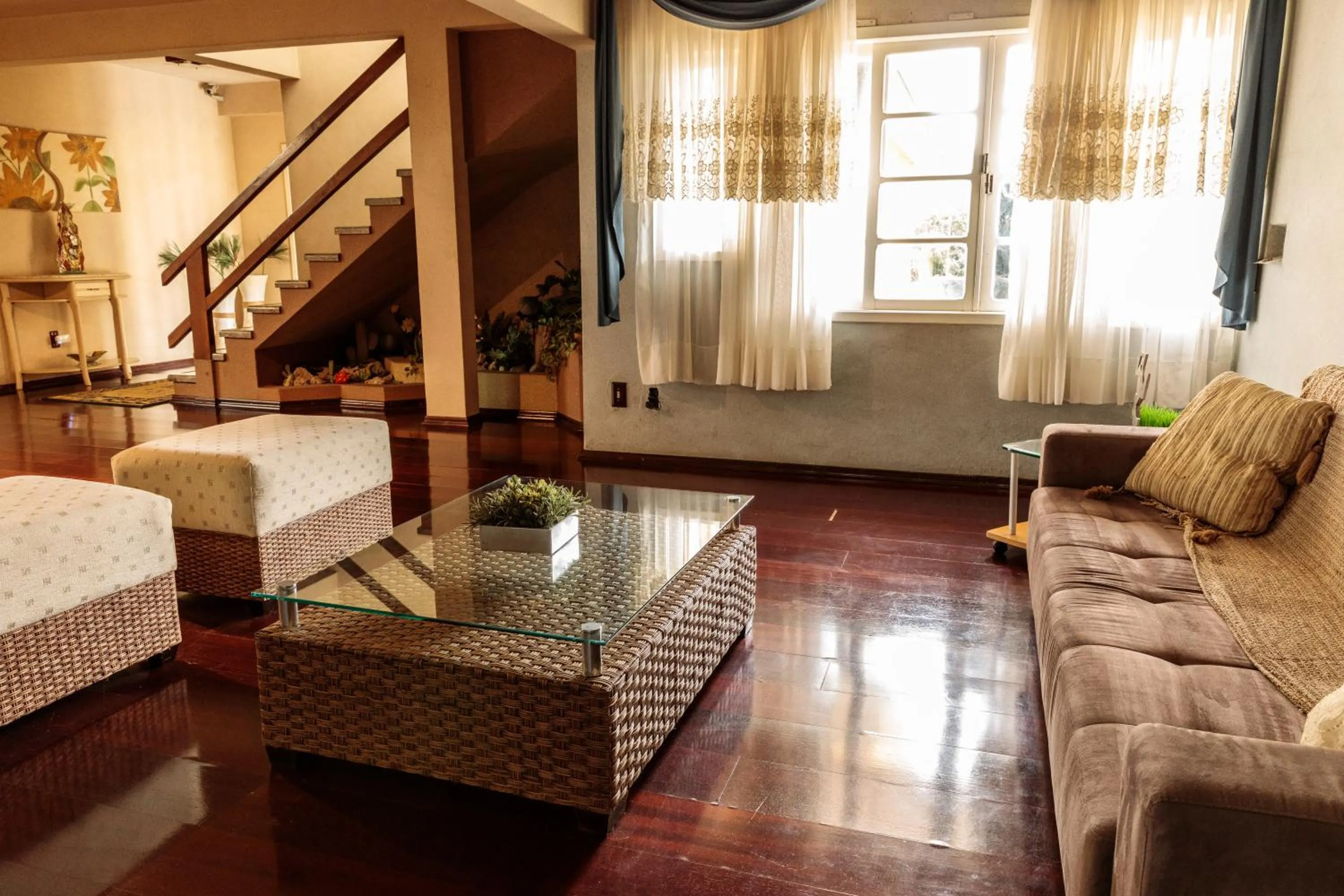 Living room in Pousada Homestay Jaraguá Do Sul
