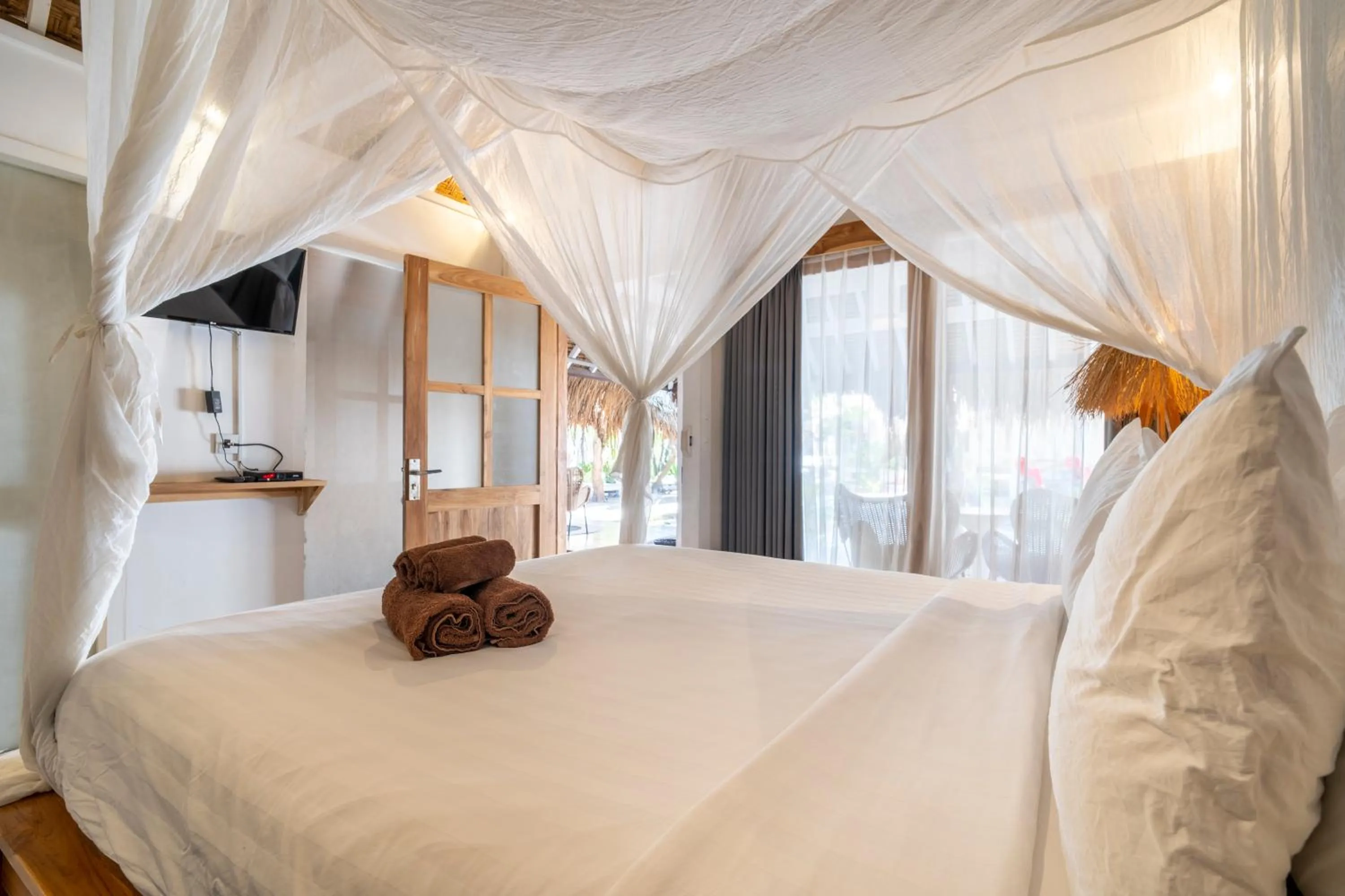 Bed in Mowies On The Beach