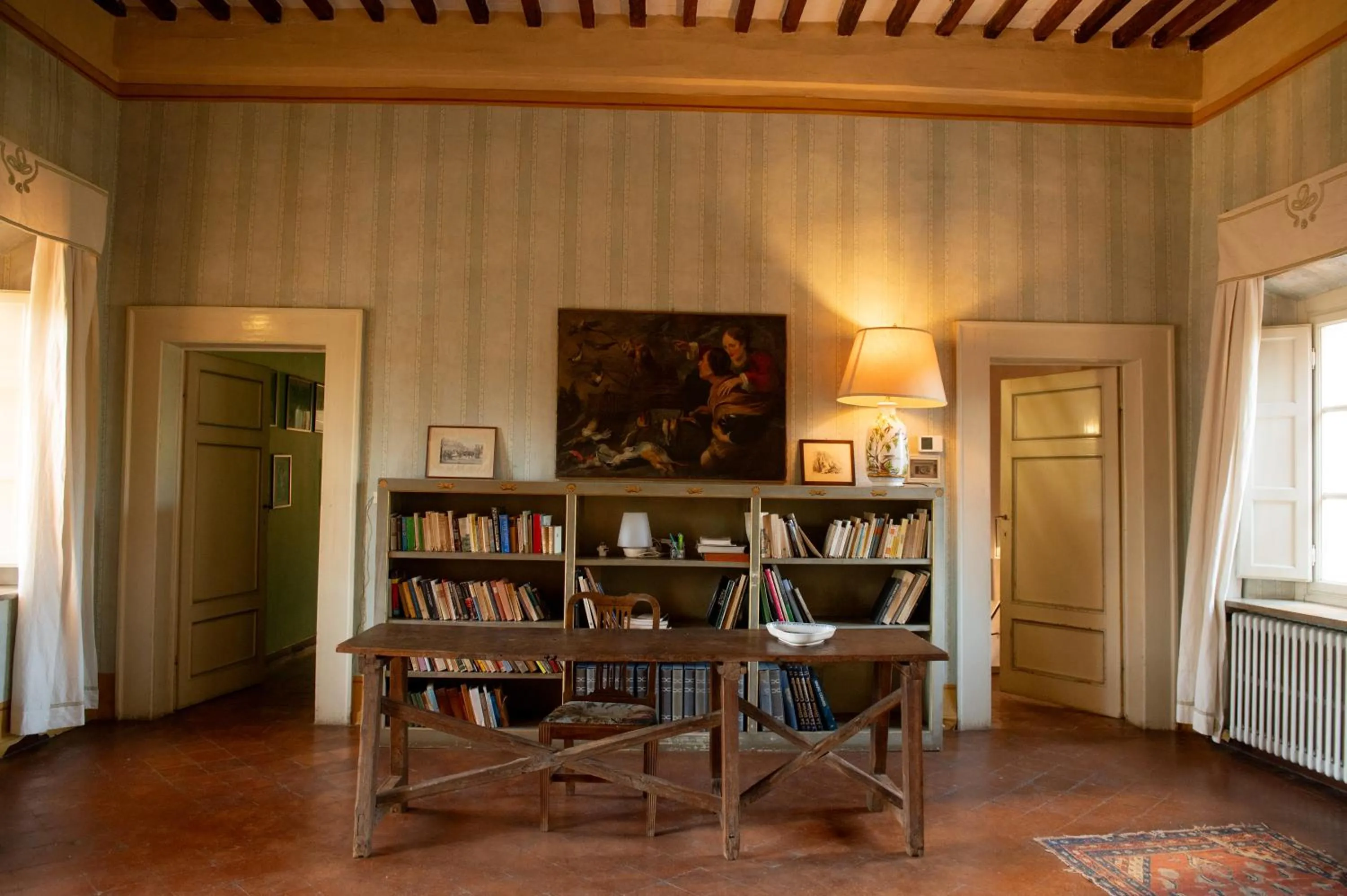 Library in Il Casale Di Villa Rossi