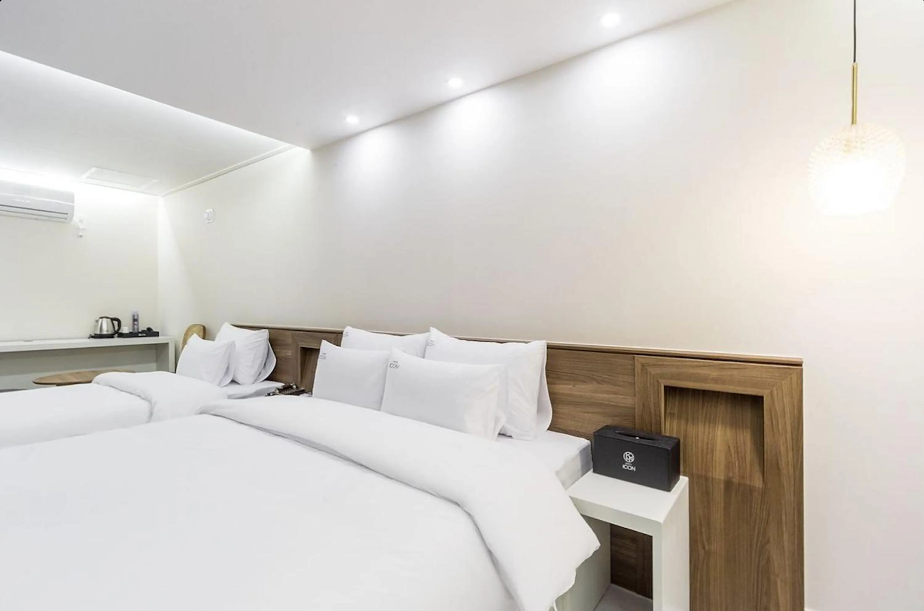 Bed in Icon Hotel Gunsan