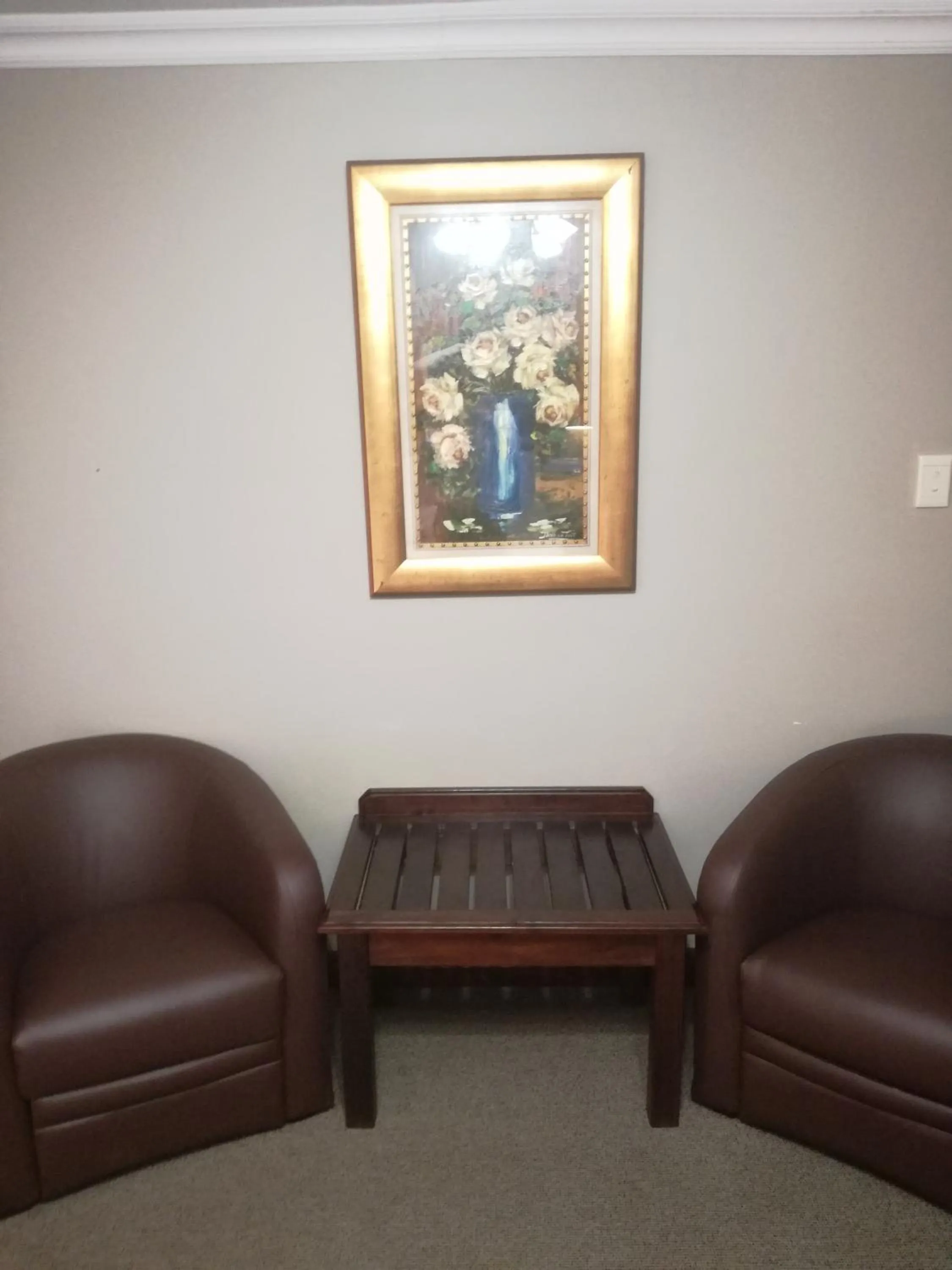 Seating area in Belmont Guesthouse