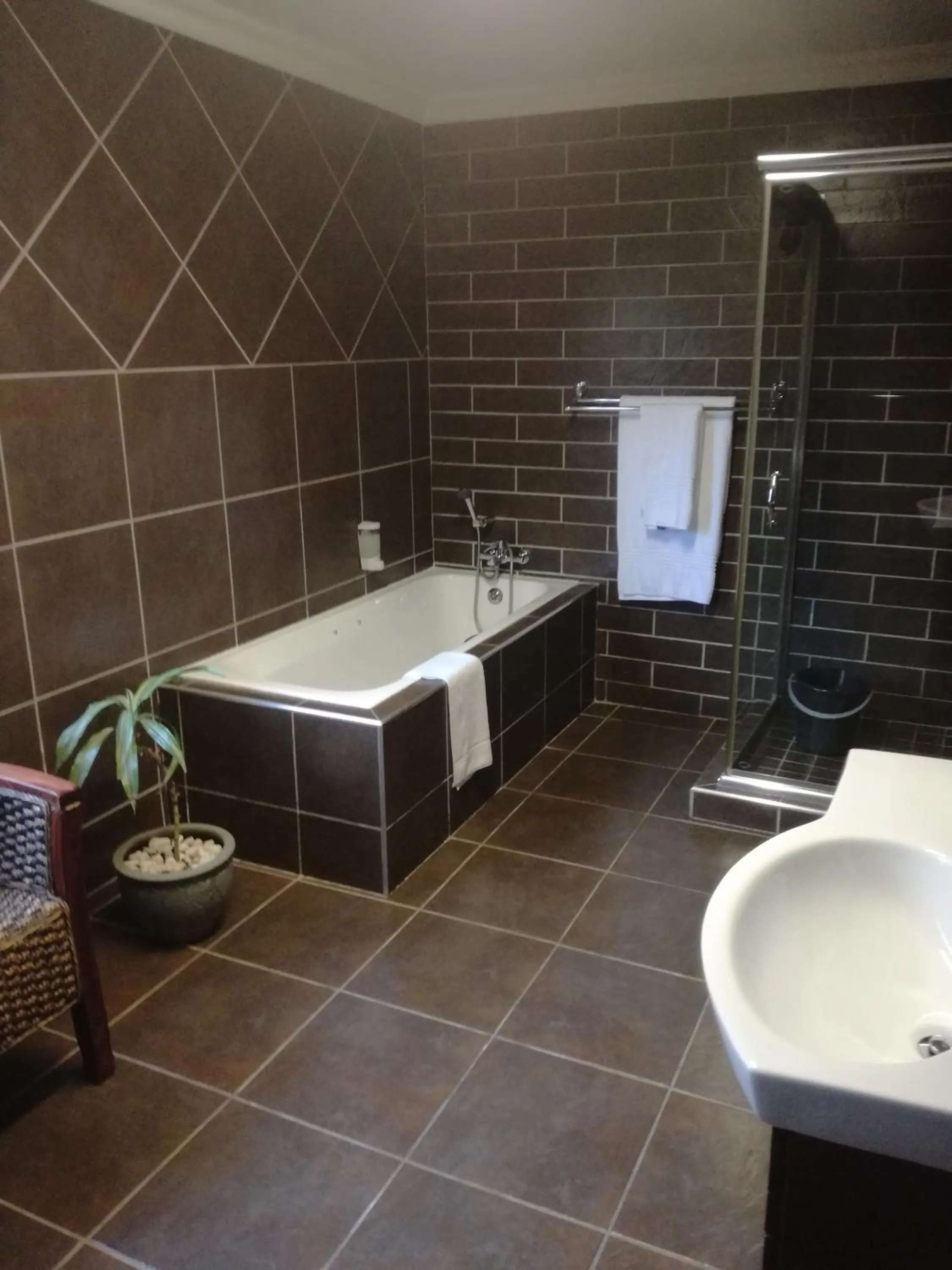 Shower in Belmont Guesthouse