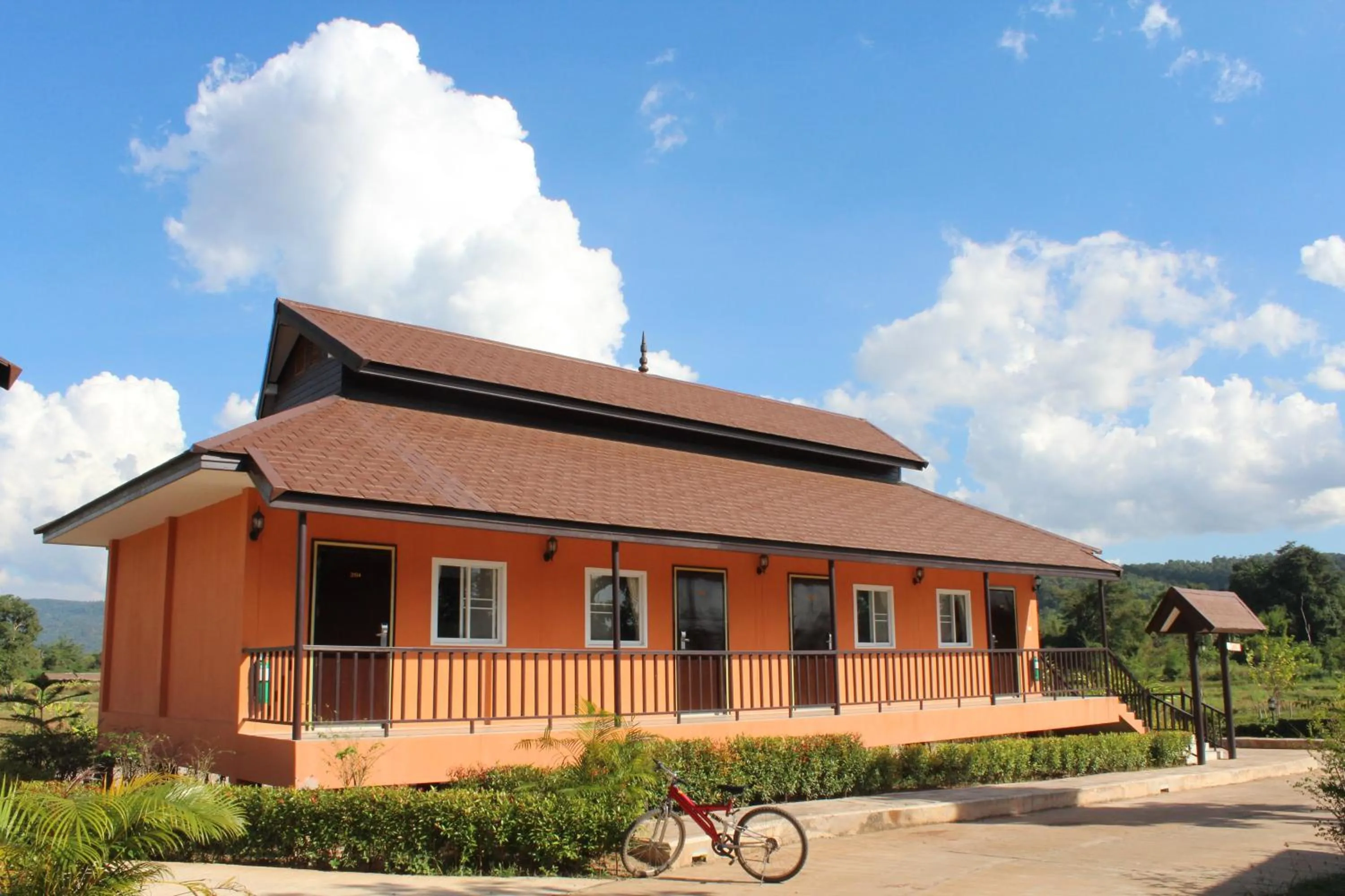 Garden view in Phurua Sanctuary Resort and Spa