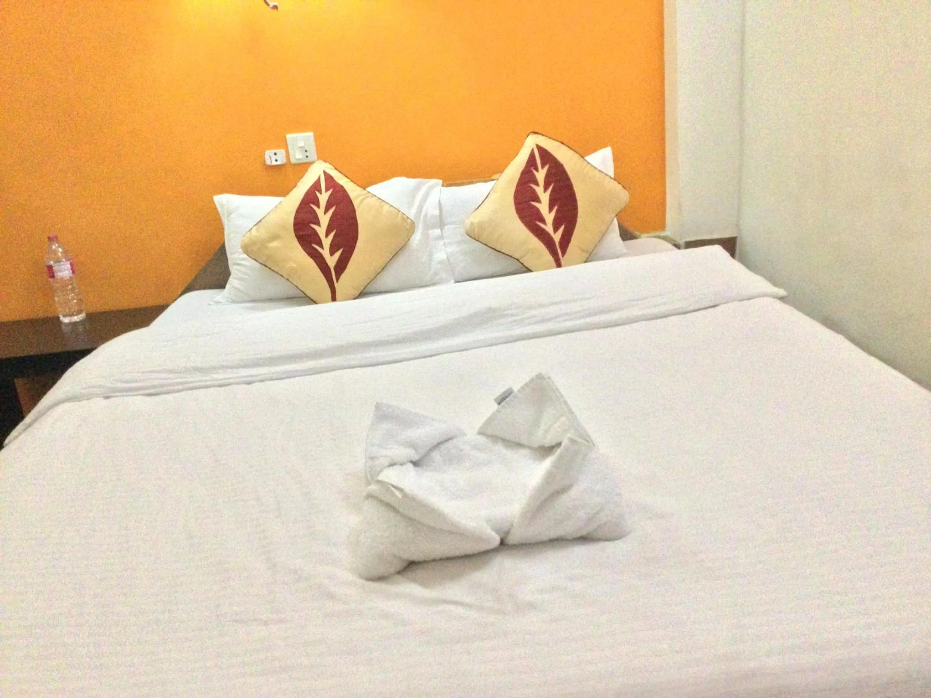 Bed in Bishnu Homestay