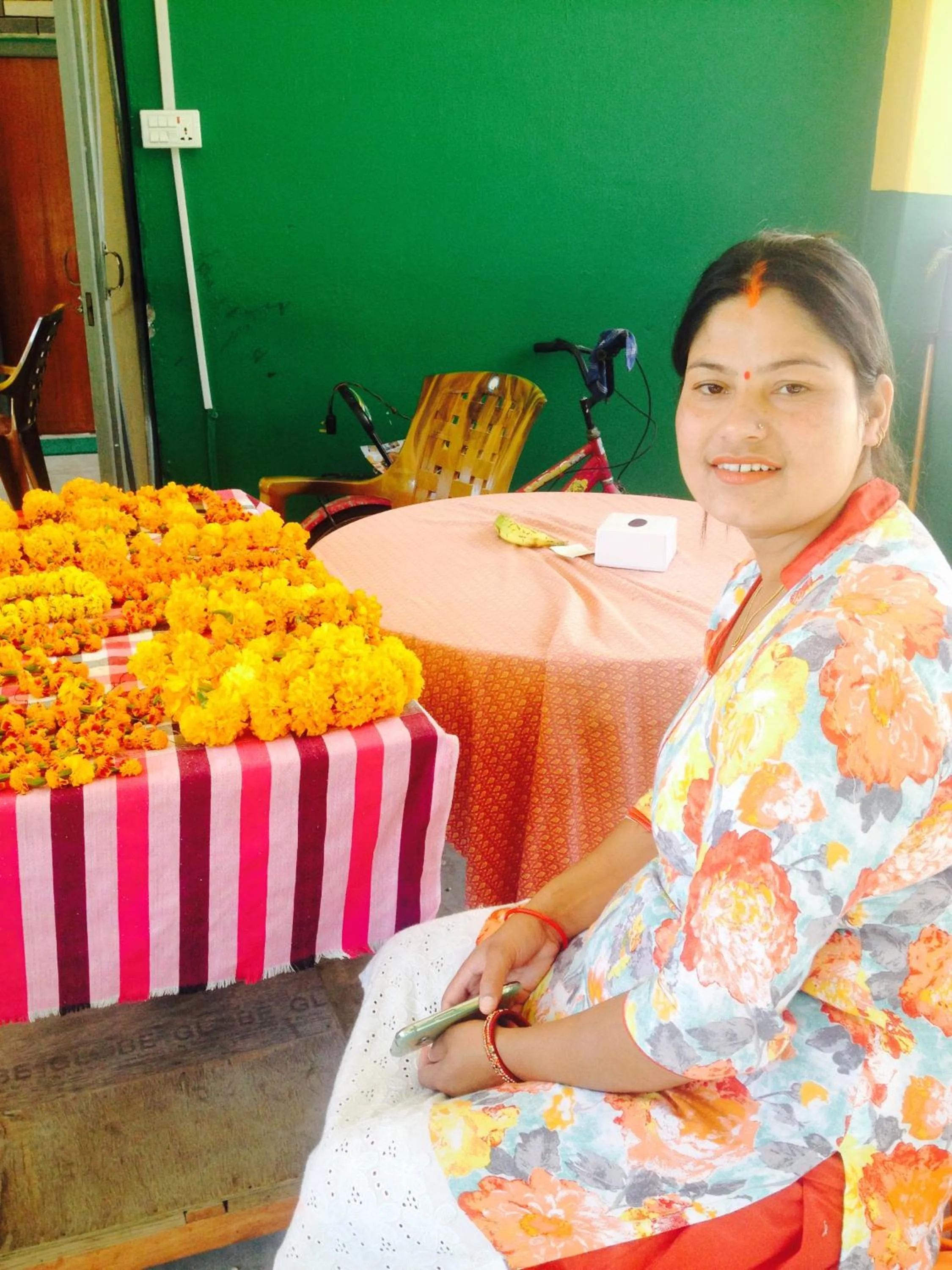 Balcony/Terrace in Bishnu Homestay