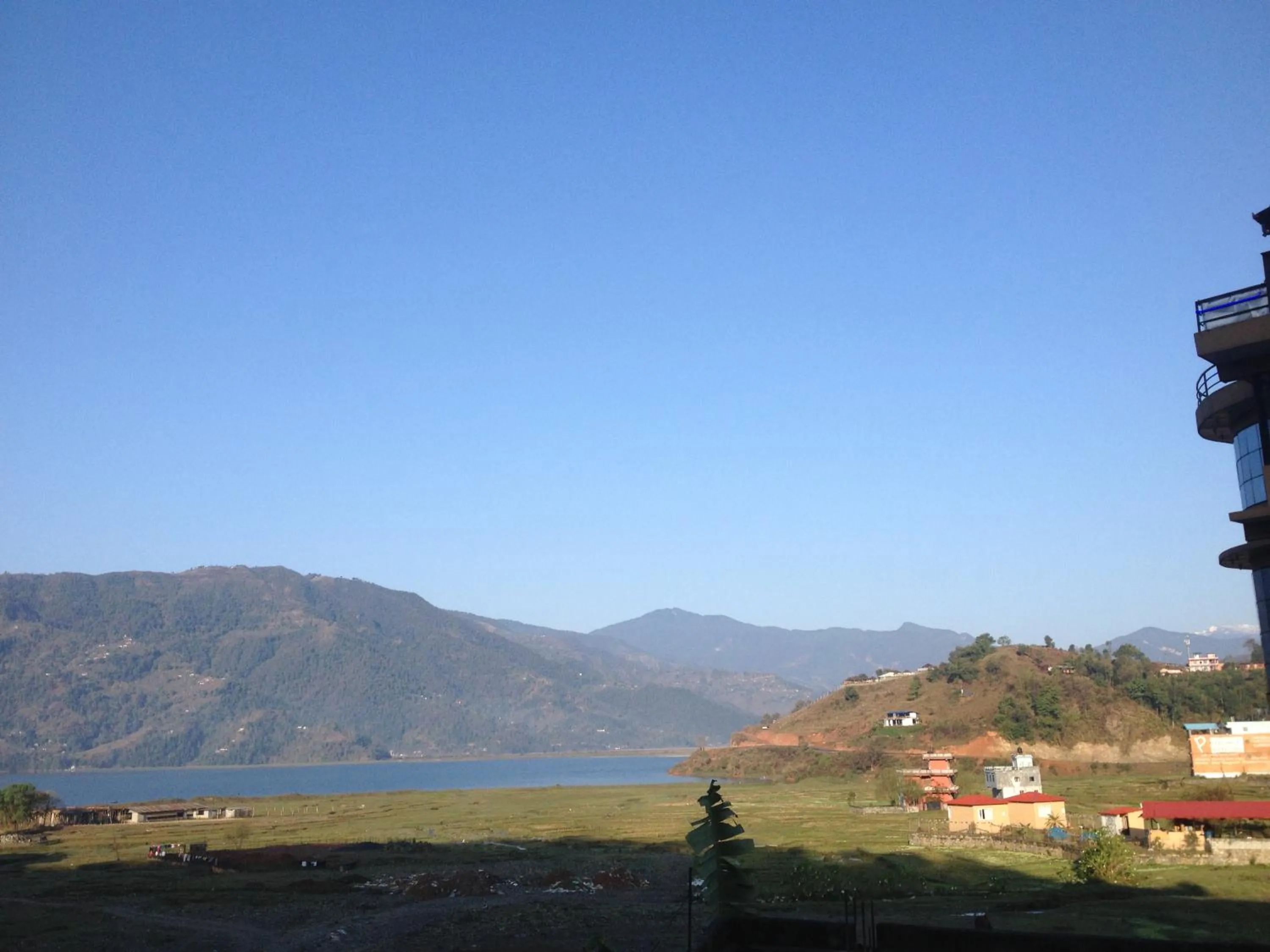 Lake view in Bishnu Homestay