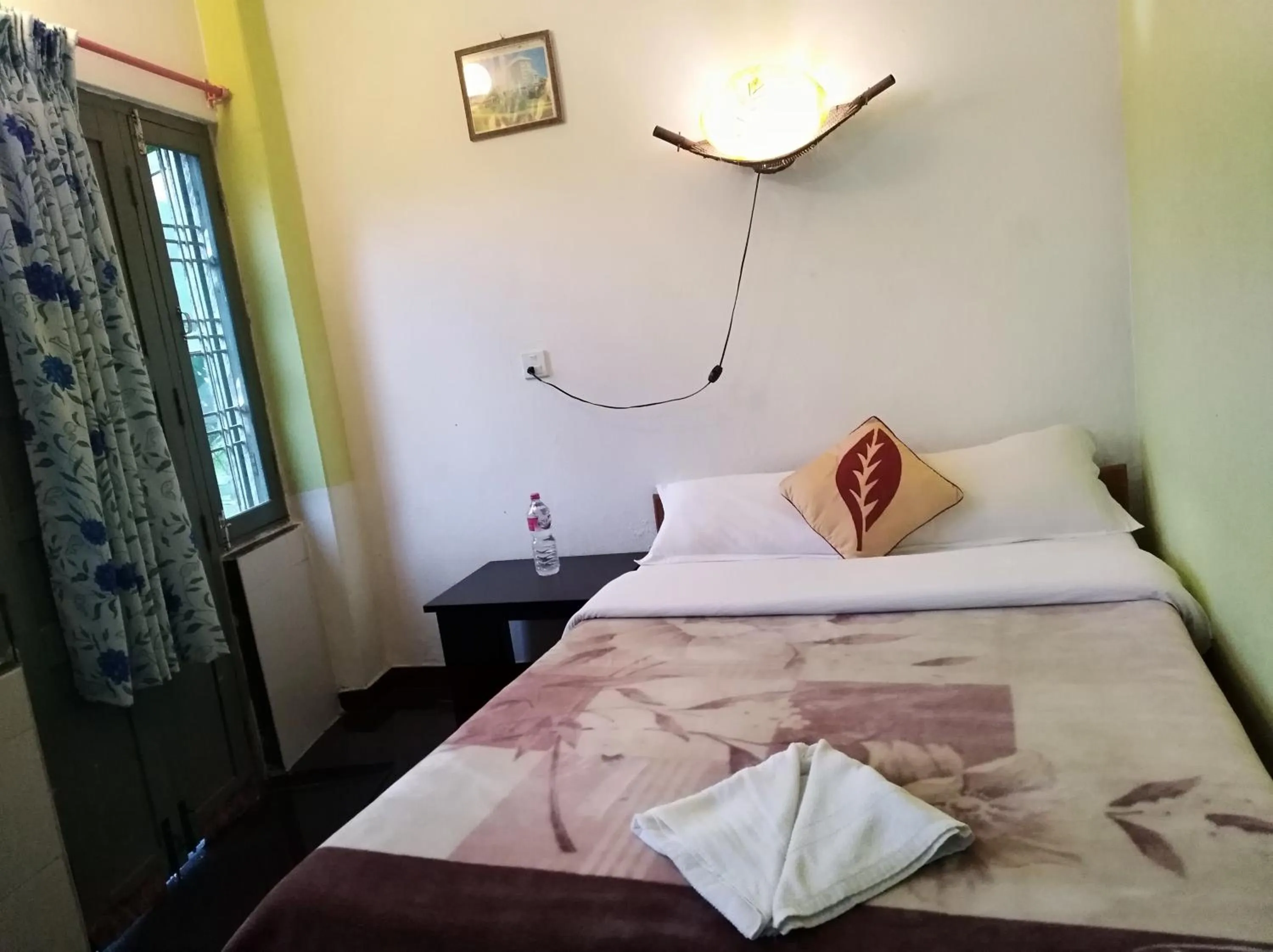 Bed in Bishnu Homestay