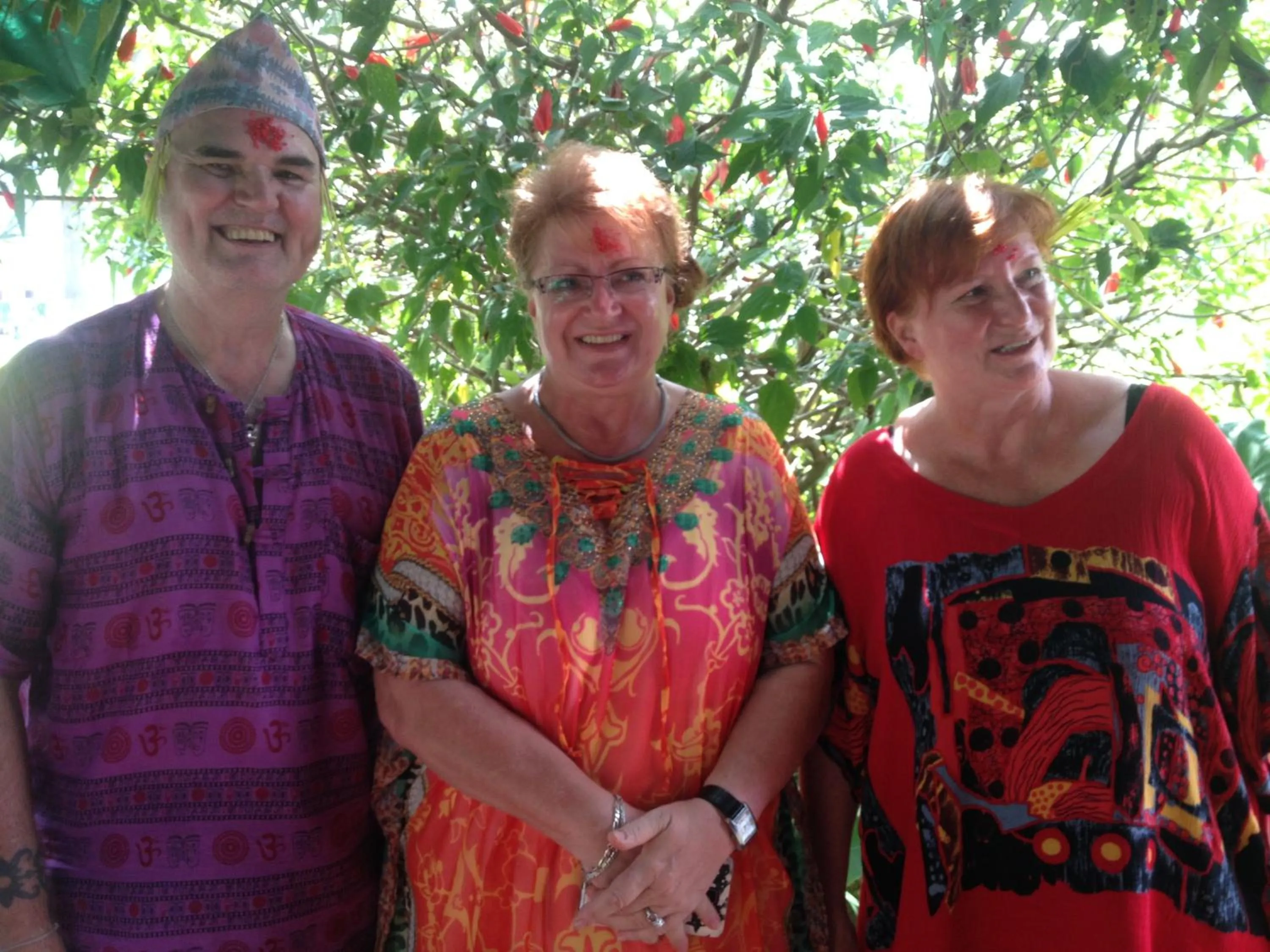 group of guests in Bishnu Homestay