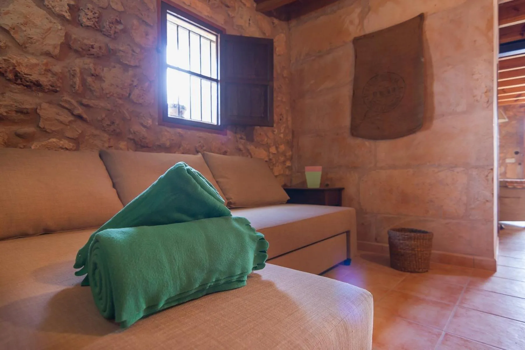 Living room, Bed in Ca Nostra