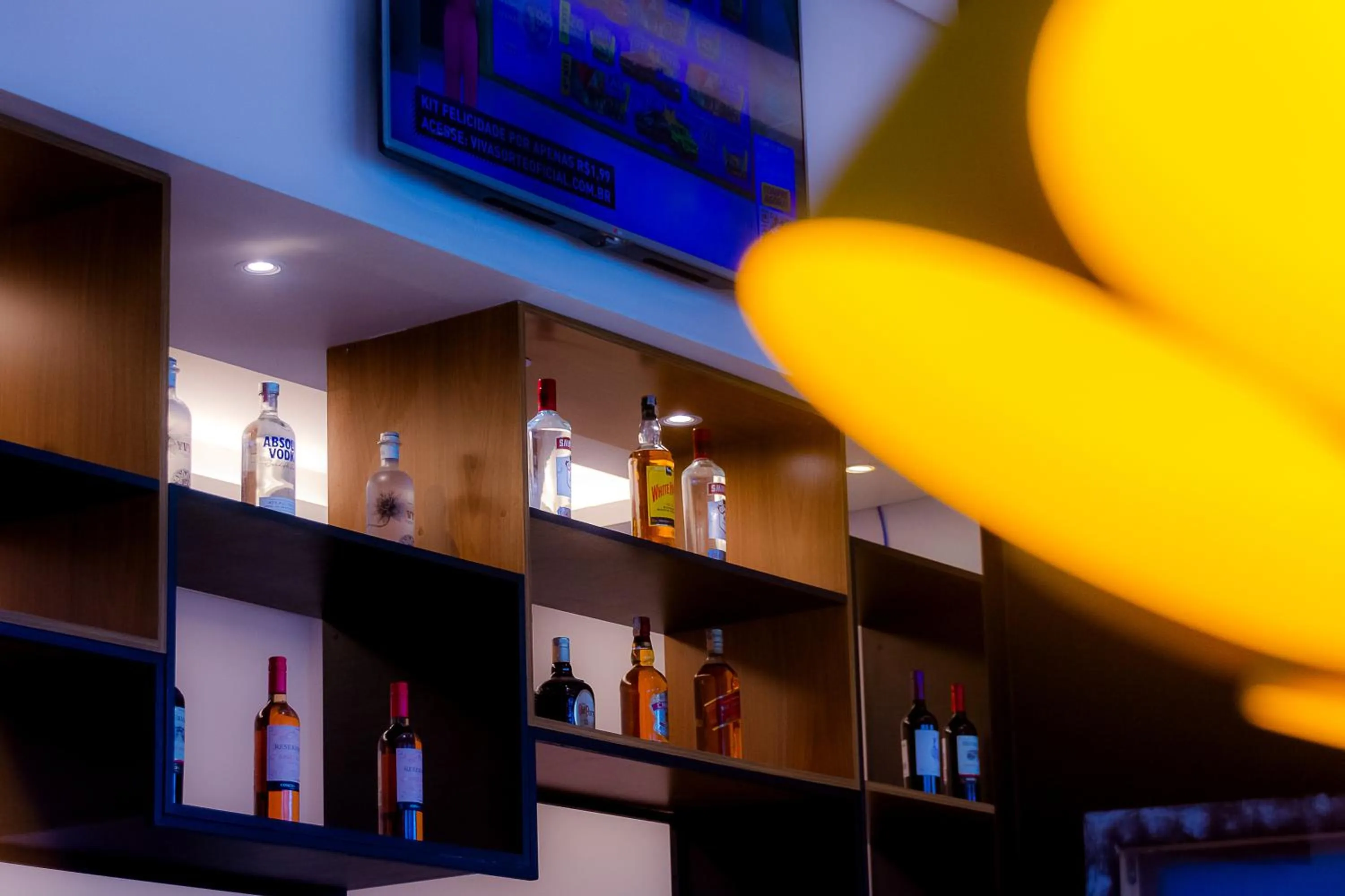 Lobby or reception in Golden Tower Shopping by Fênix Hotéis