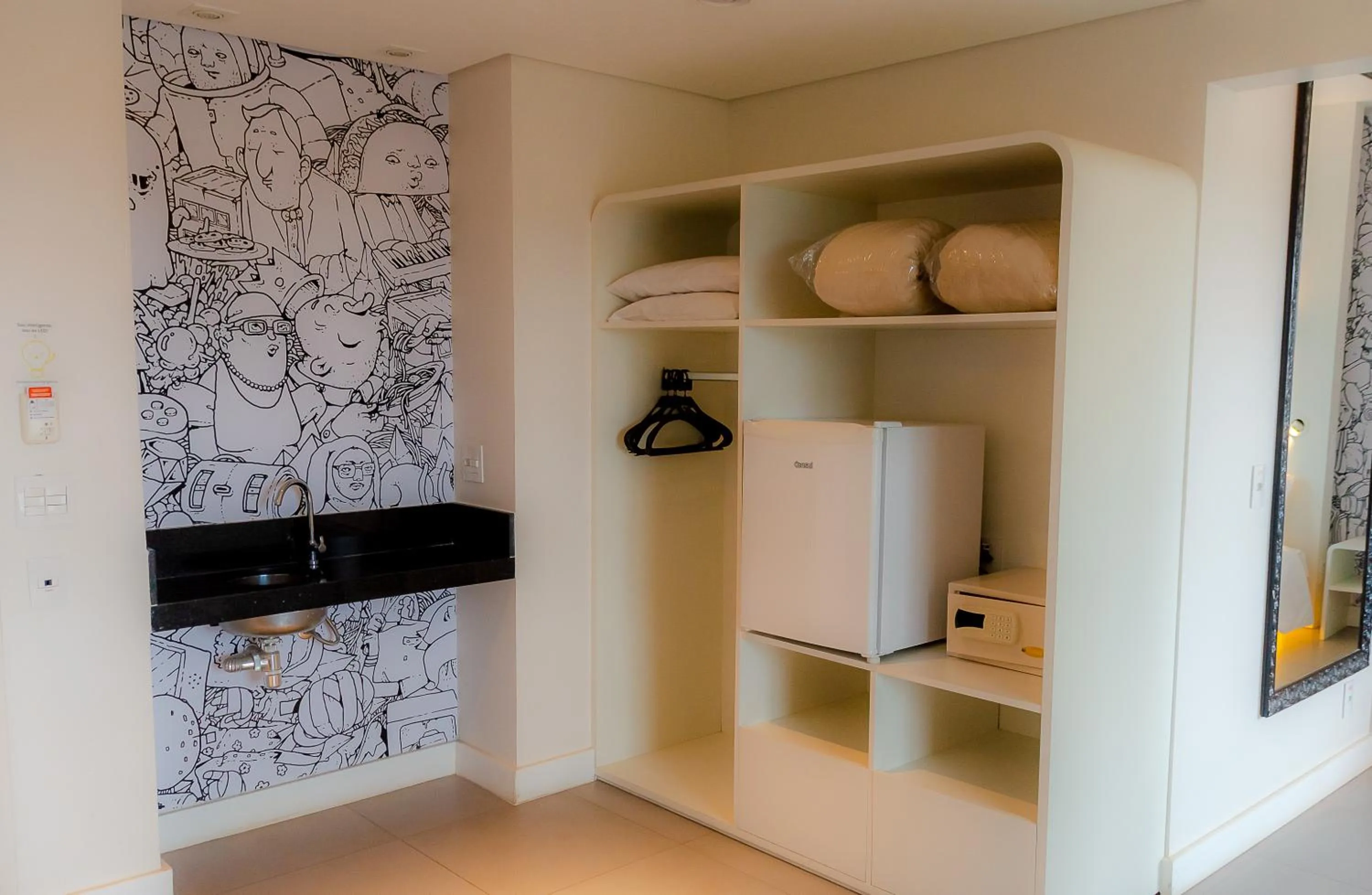 Bedroom in Golden Tower Shopping by Fênix Hotéis