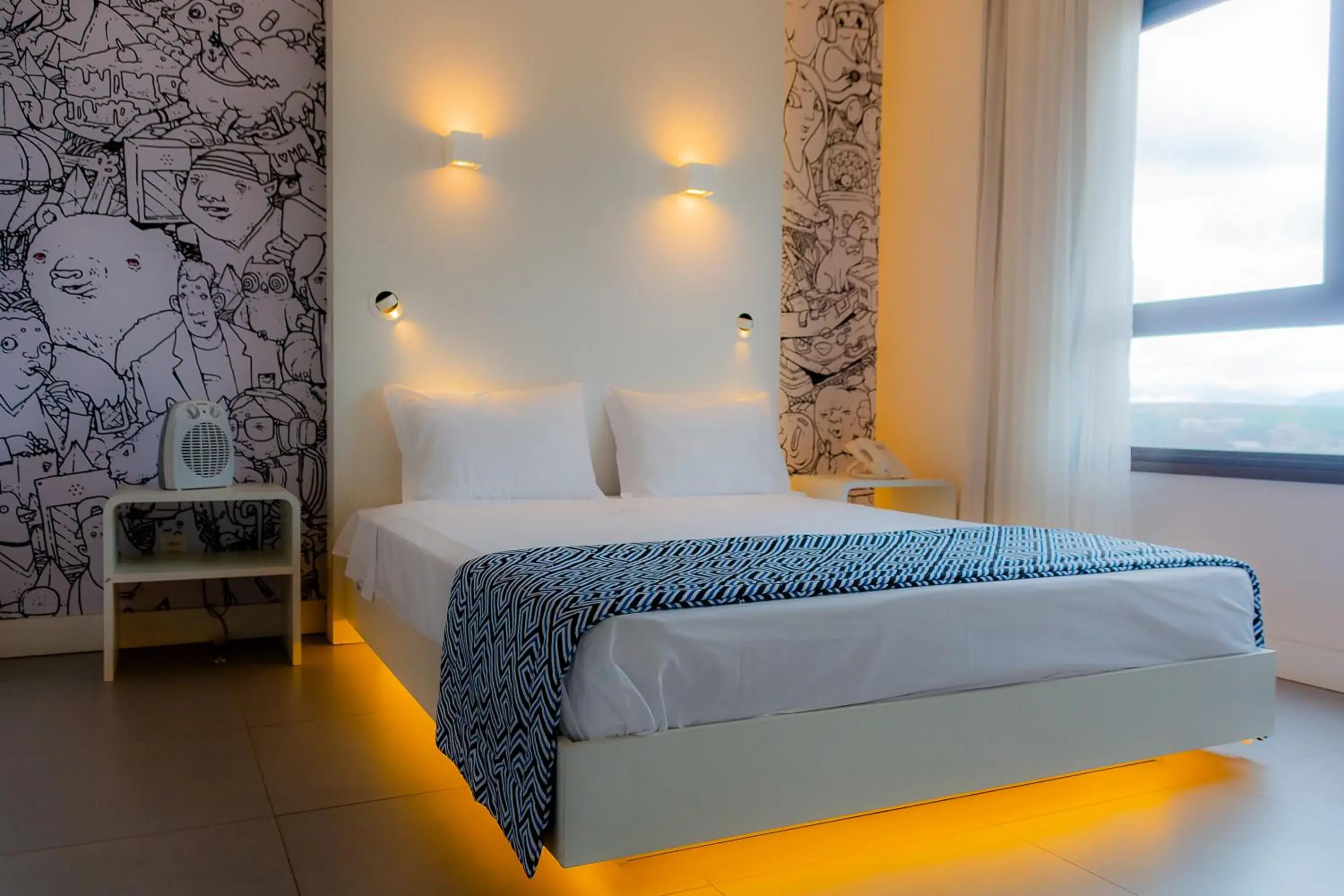 Bedroom, Bed in Golden Tower Shopping by Fênix Hotéis Bedroom, Bed in Golden Tower Shopping by Fênix Hotéis