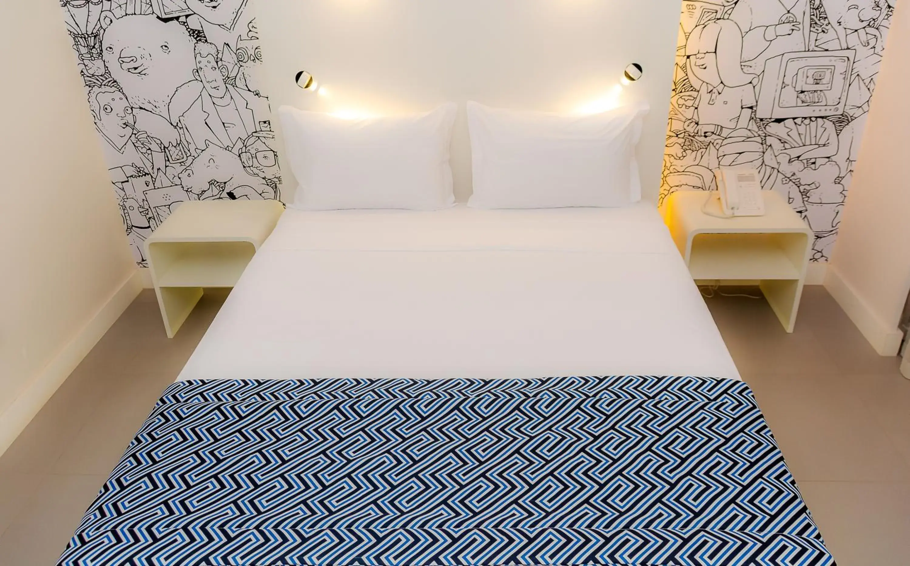 Bedroom, Bed in Golden Tower Shopping by Fênix Hotéis Bedroom, Bed in Golden Tower Shopping by Fênix Hotéis