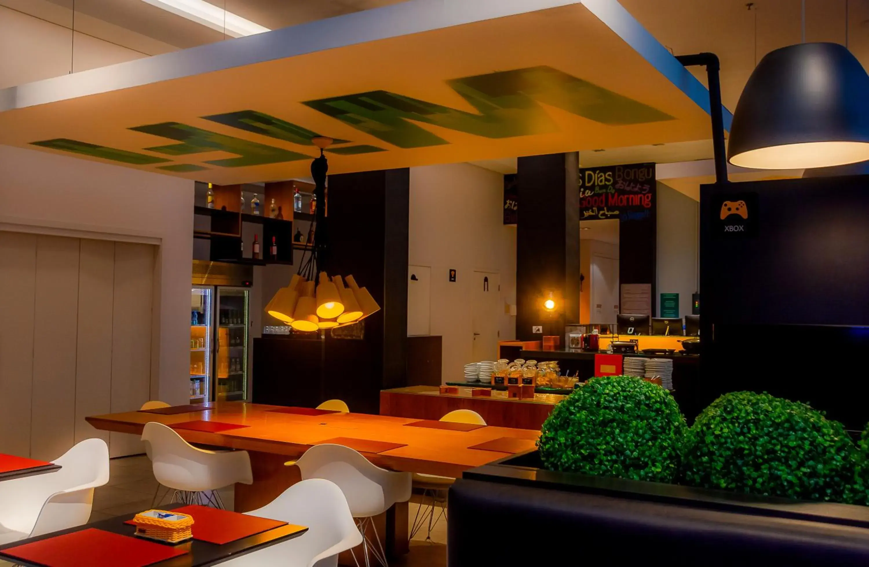 Lobby or reception in Golden Tower Shopping by Fênix Hotéis Lobby or reception in Golden Tower Shopping by Fênix Hotéis