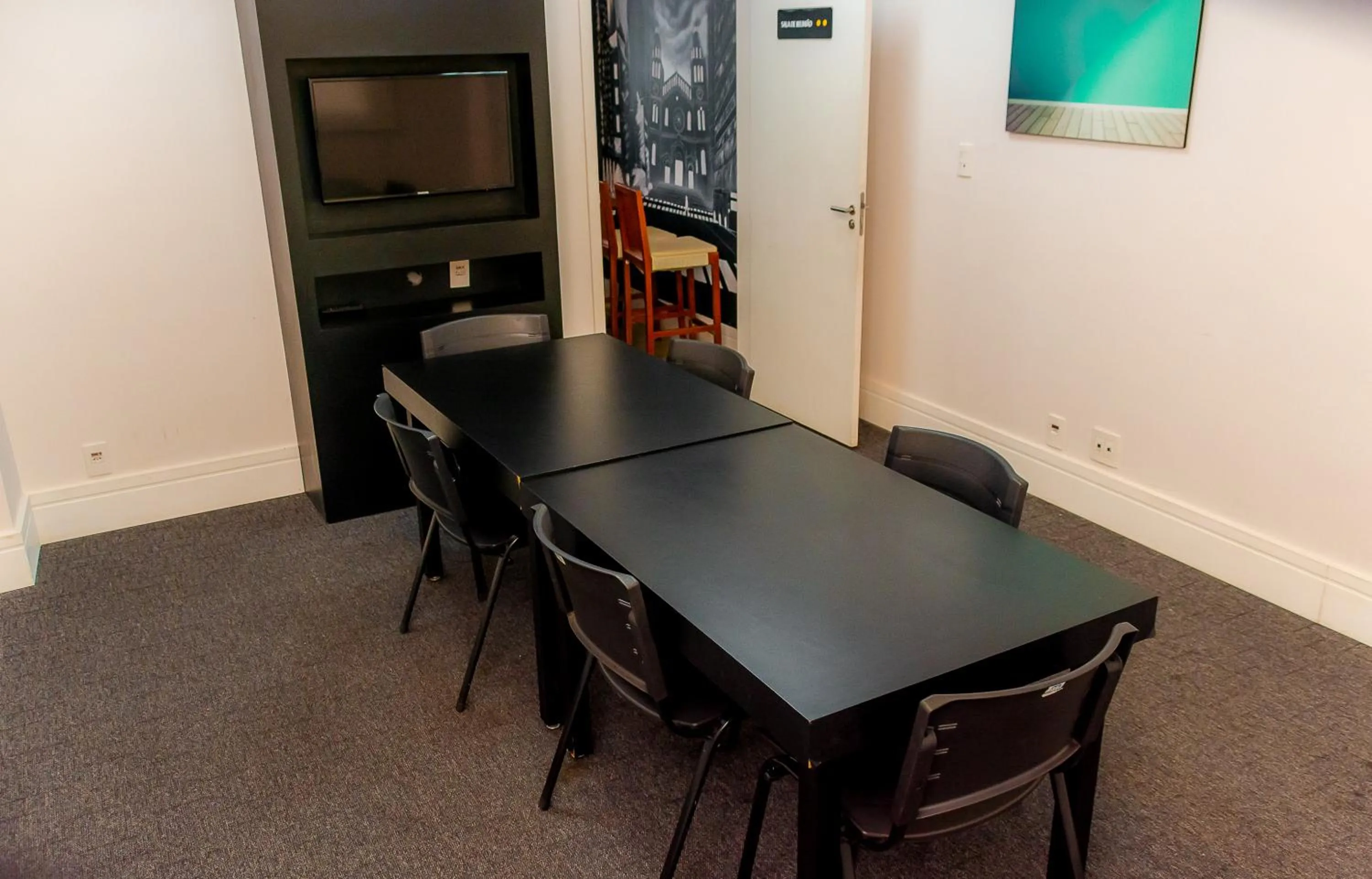 Meeting/conference room in Golden Tower Shopping by Fênix Hotéis