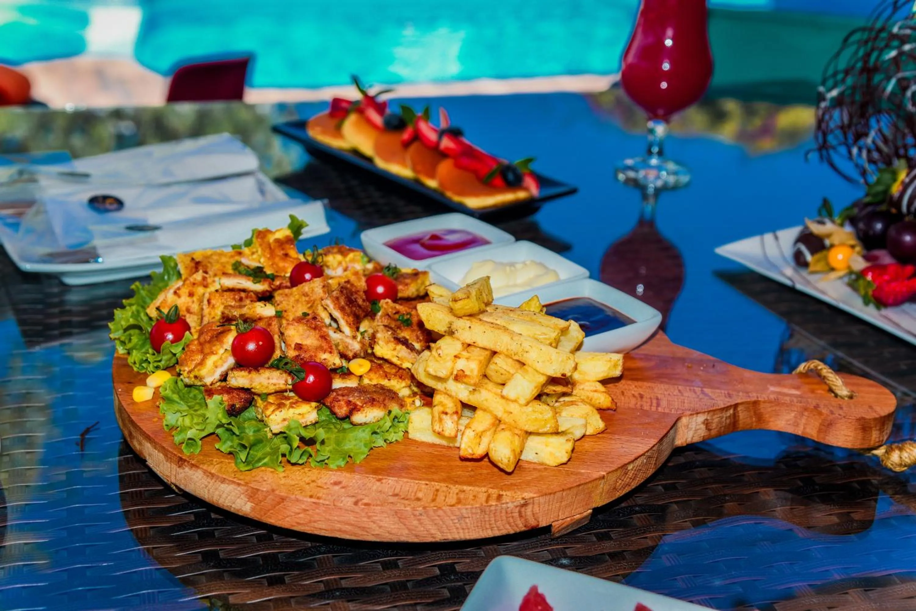 Food and drinks in Camino Plaza