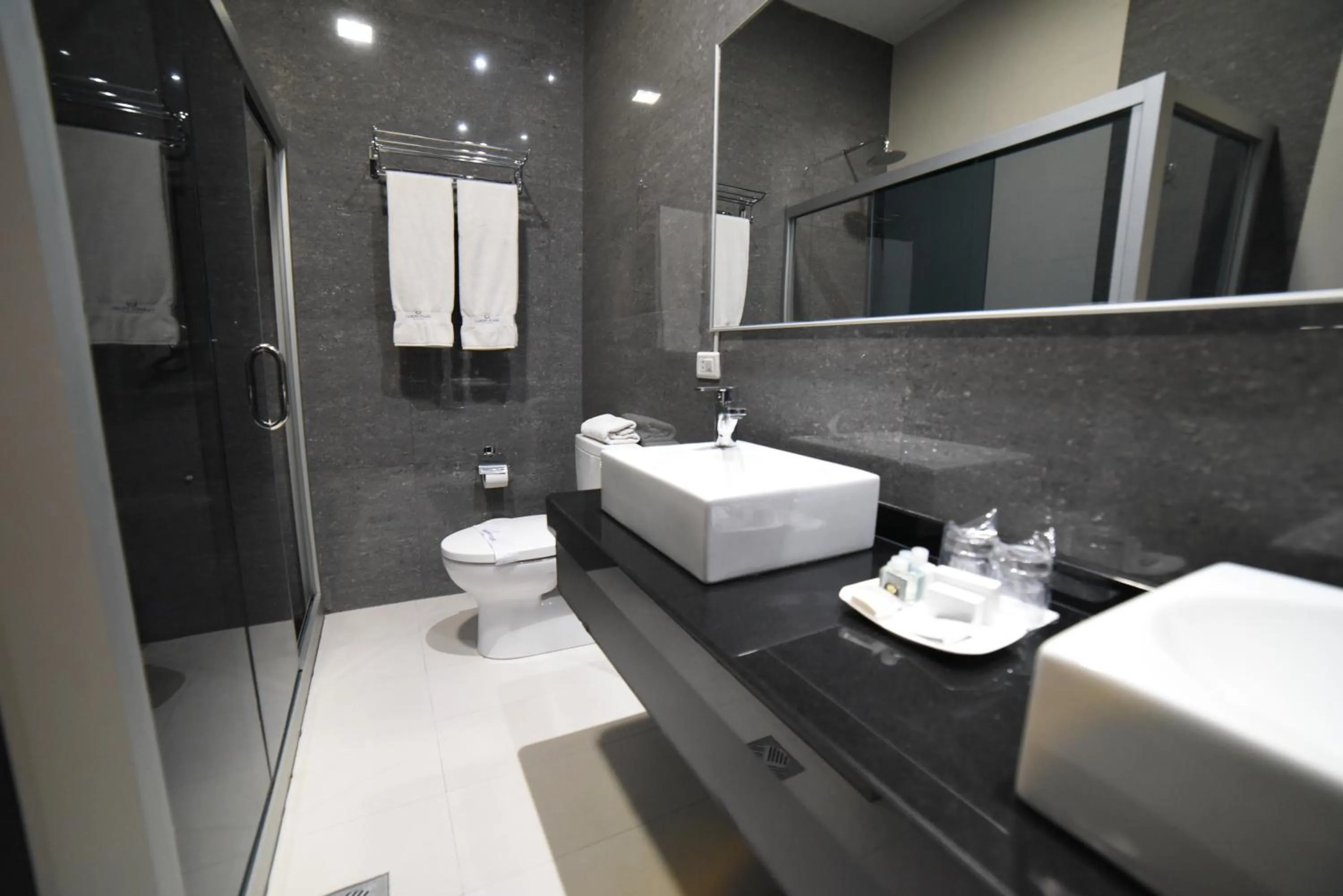 Shower in Camino Plaza