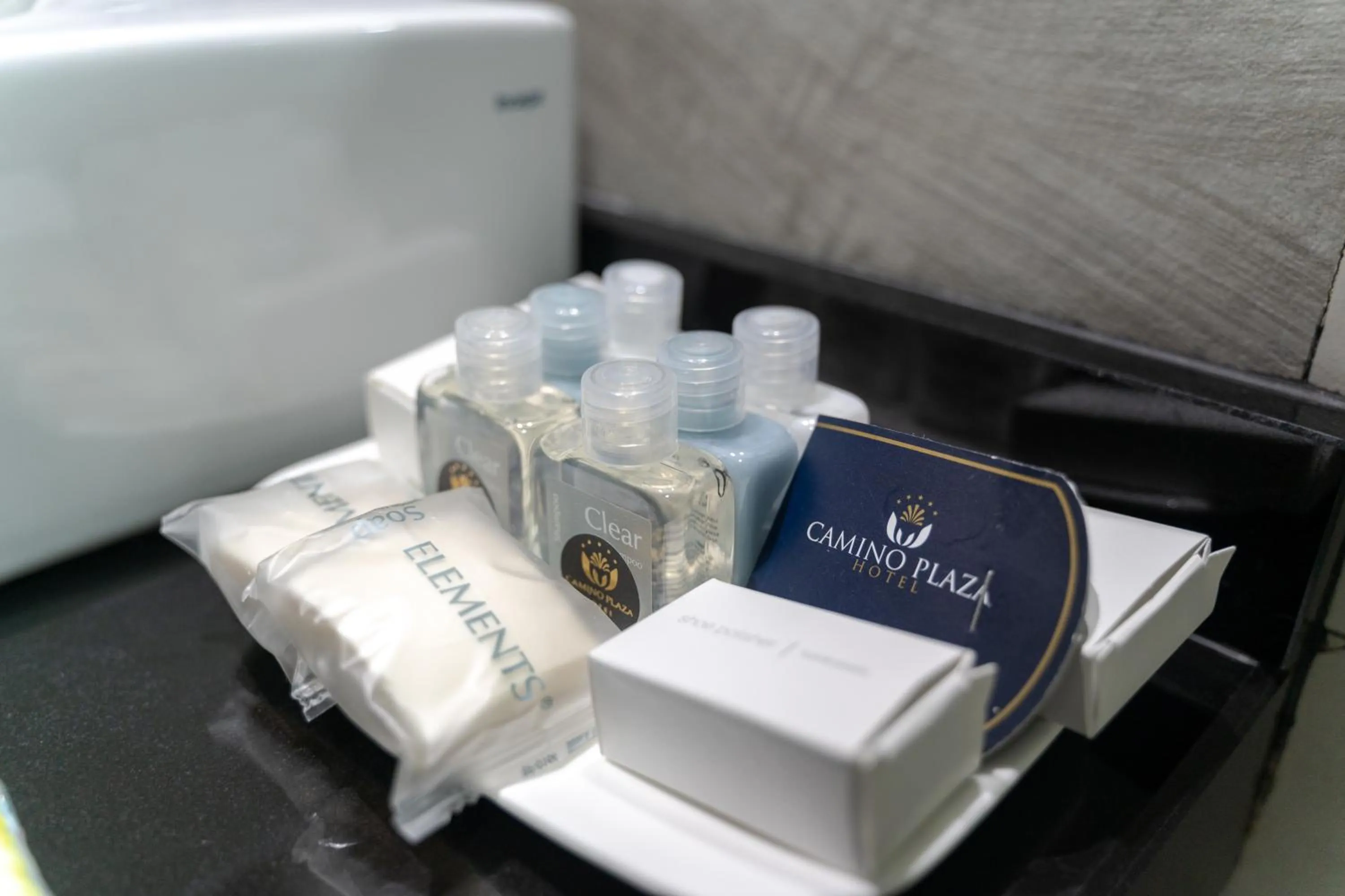 Bathroom in Camino Plaza