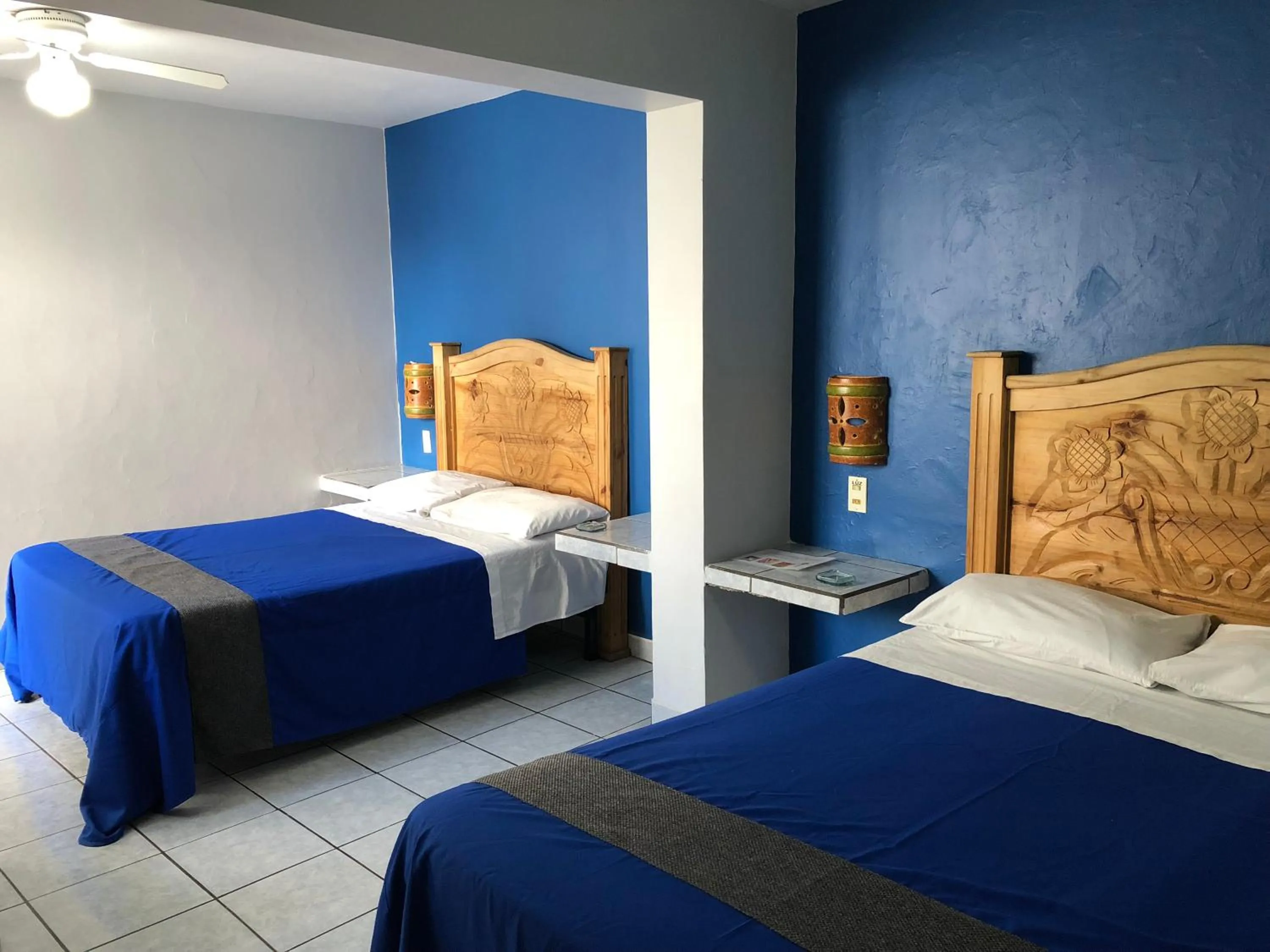 Bed in Hotel San Juan