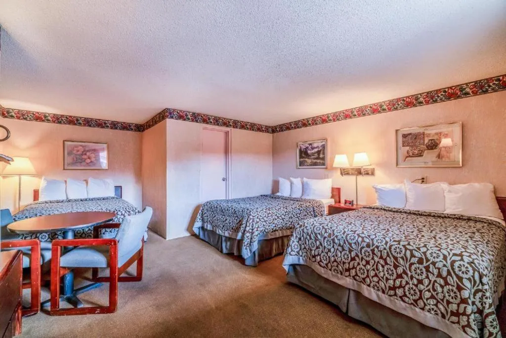 Bed in Ozark Junction Inn