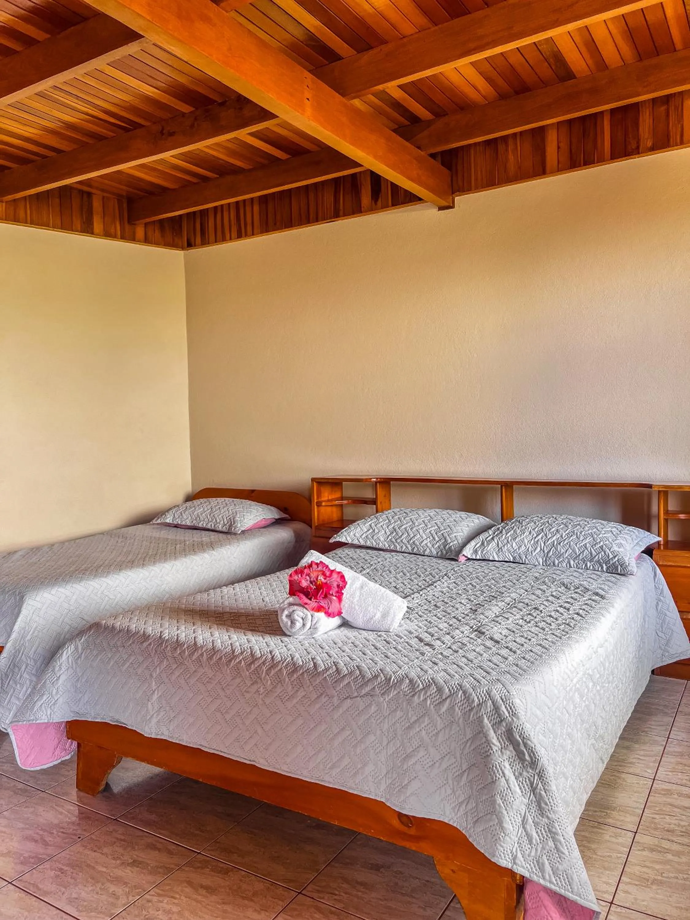 Bed in Hotel El Atardecer