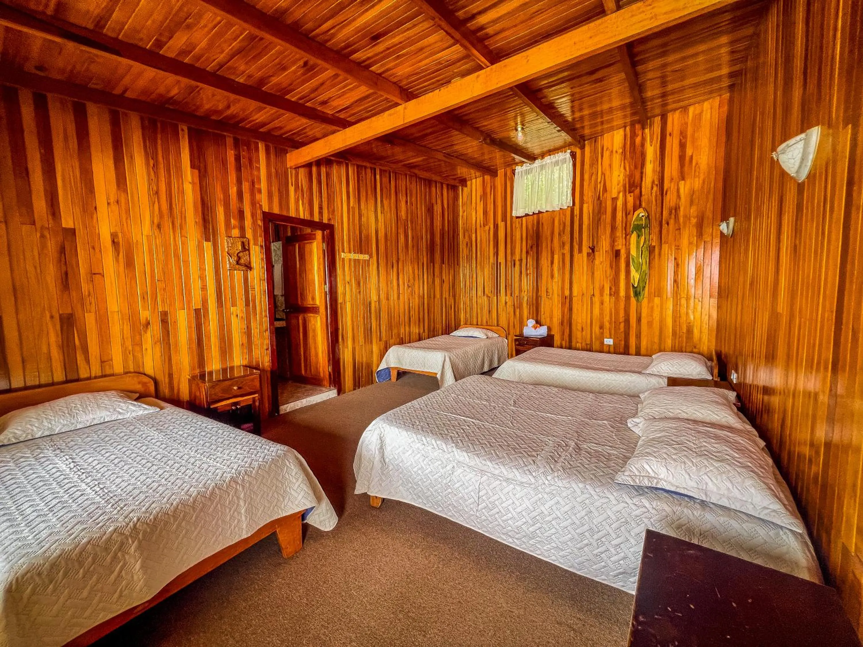 Bed in Hotel El Atardecer