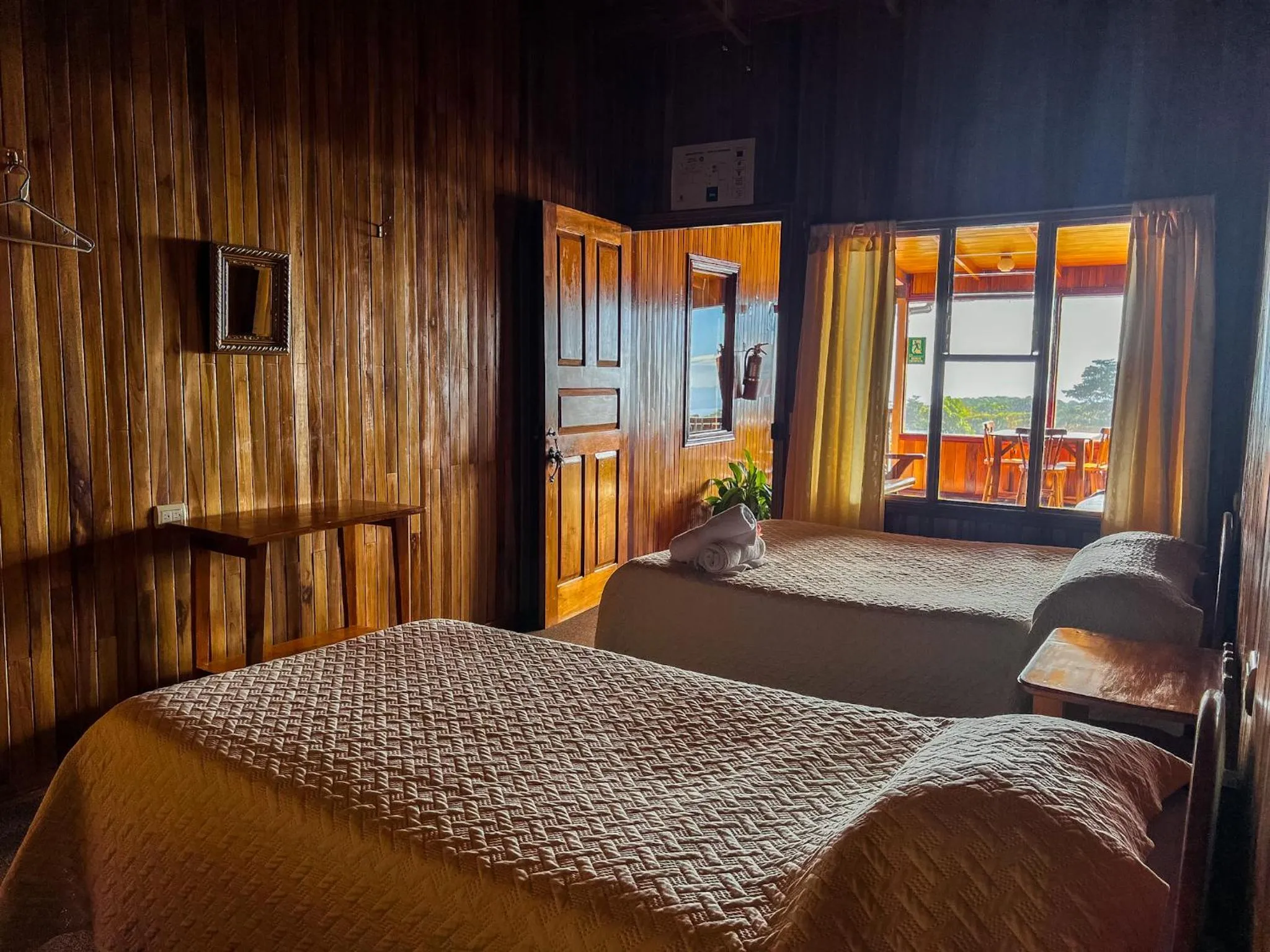 Bed in Hotel El Atardecer