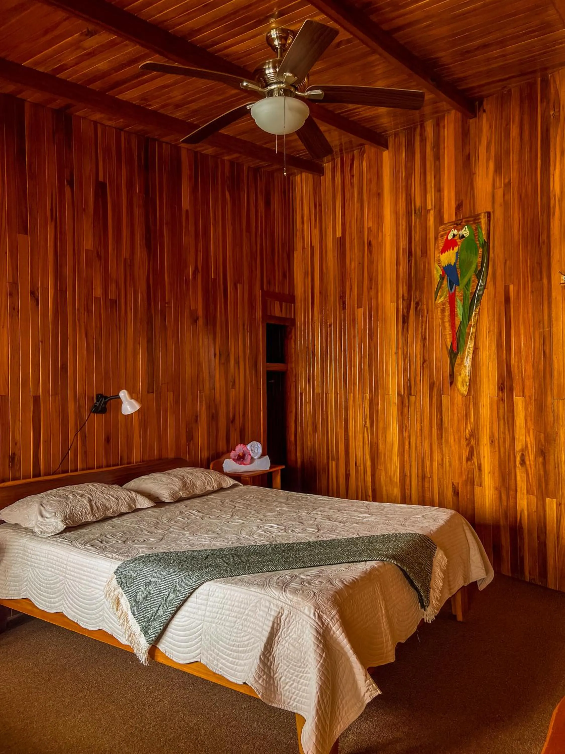 Bed in Hotel El Atardecer