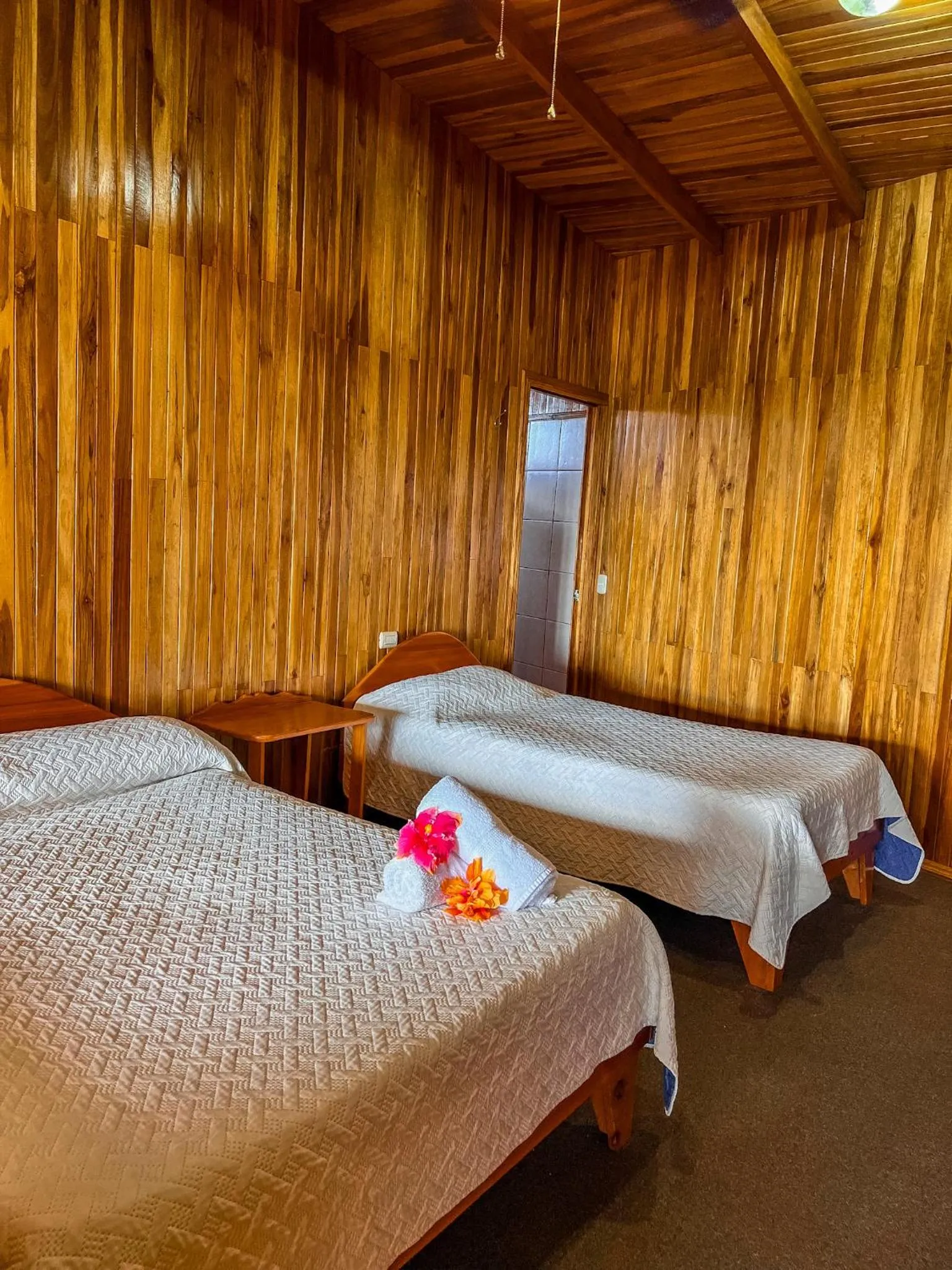 Bed in Hotel El Atardecer