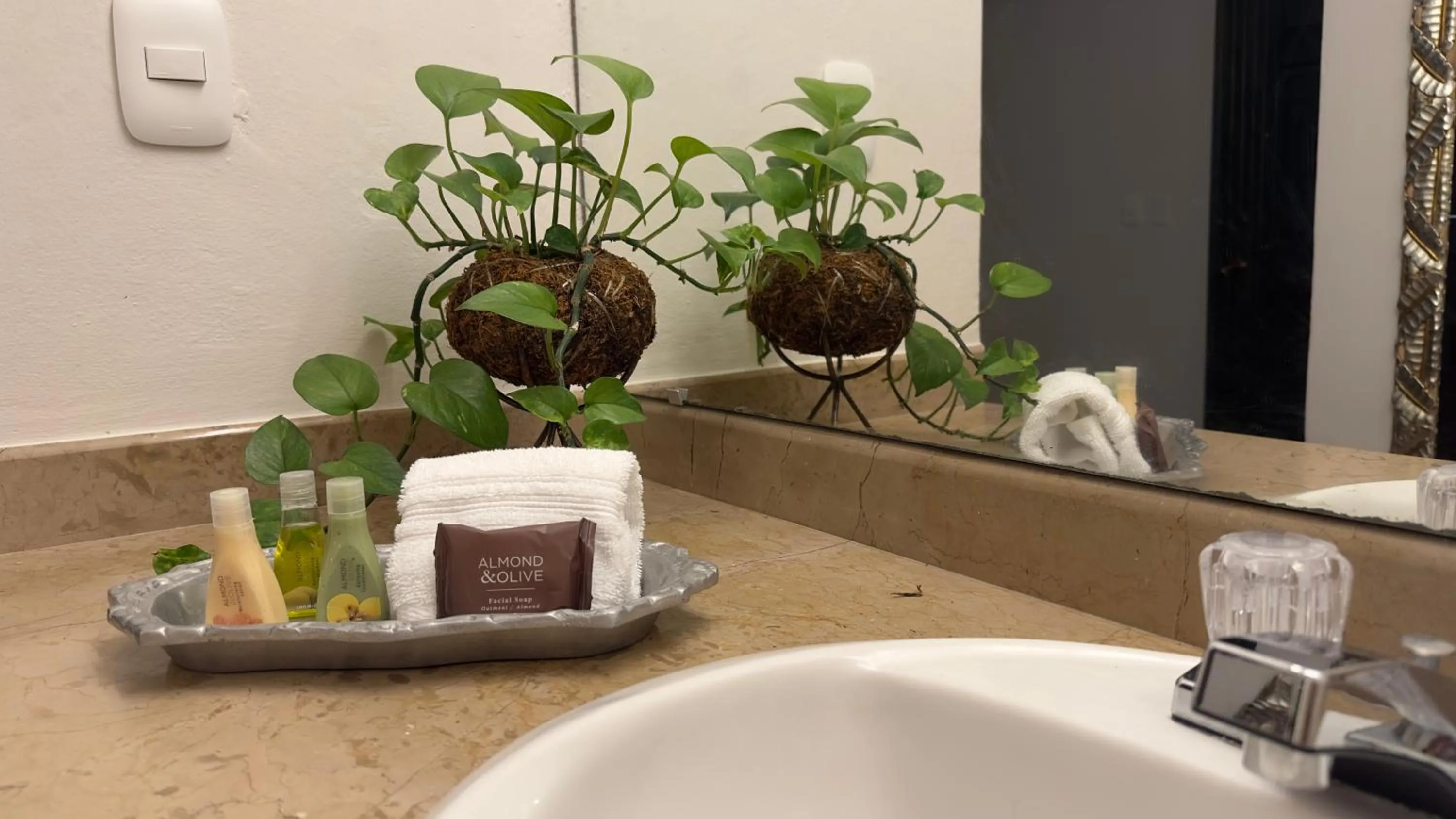 Bathroom in Hotel Portal del Angel