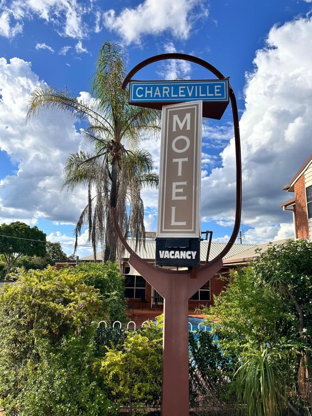 Property logo or sign in Charleville Motel