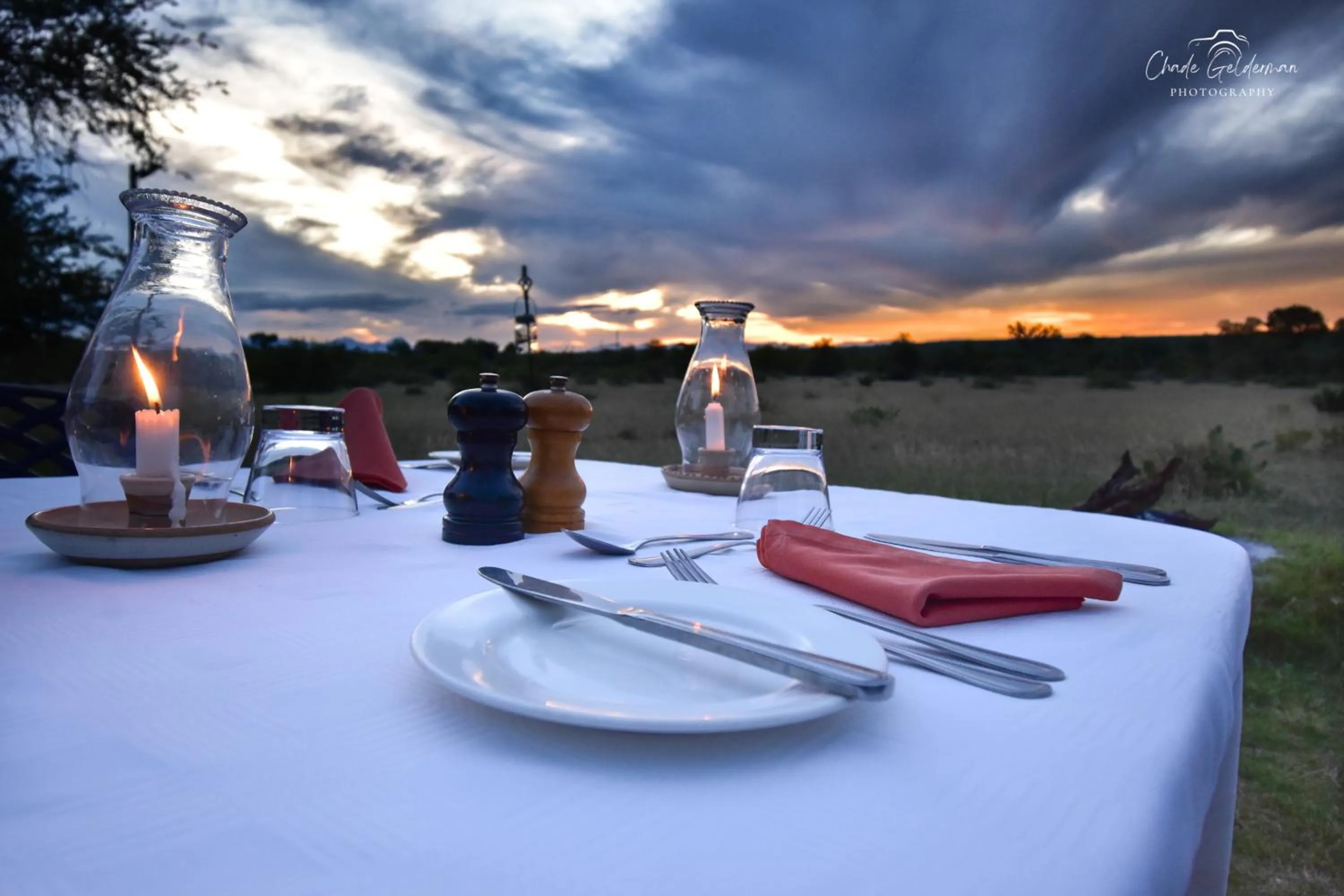 Dining area in Mohlabetsi Safari Lodge