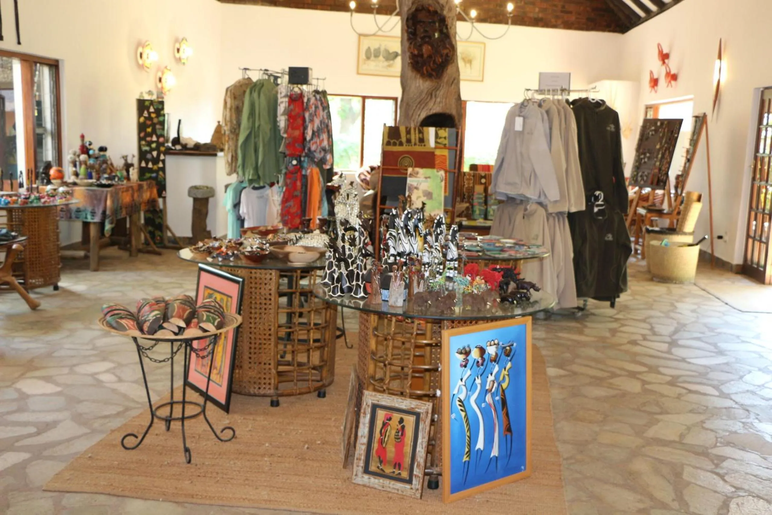 Decorative detail in Mohlabetsi Safari Lodge