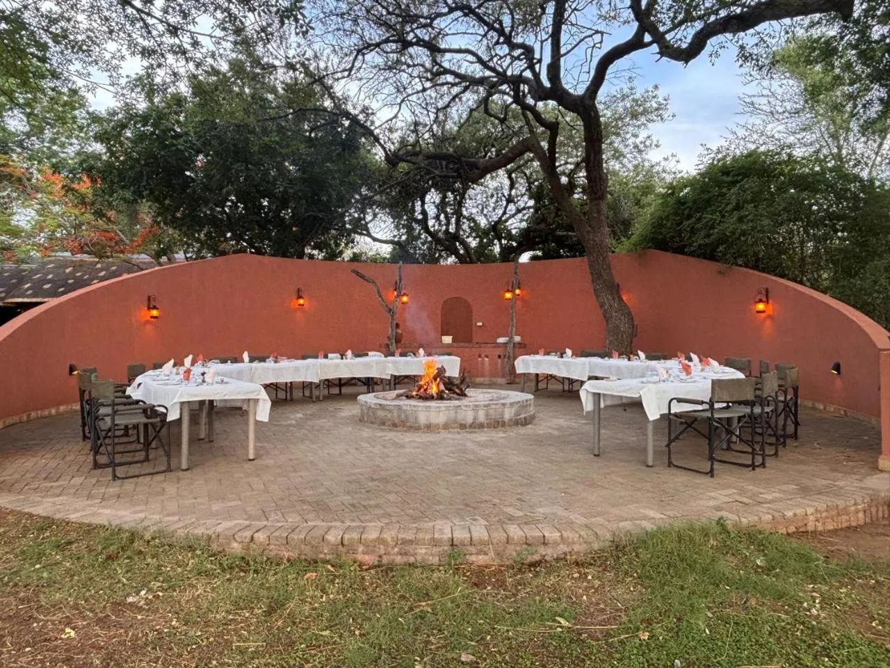 Patio in Mohlabetsi Safari Lodge
