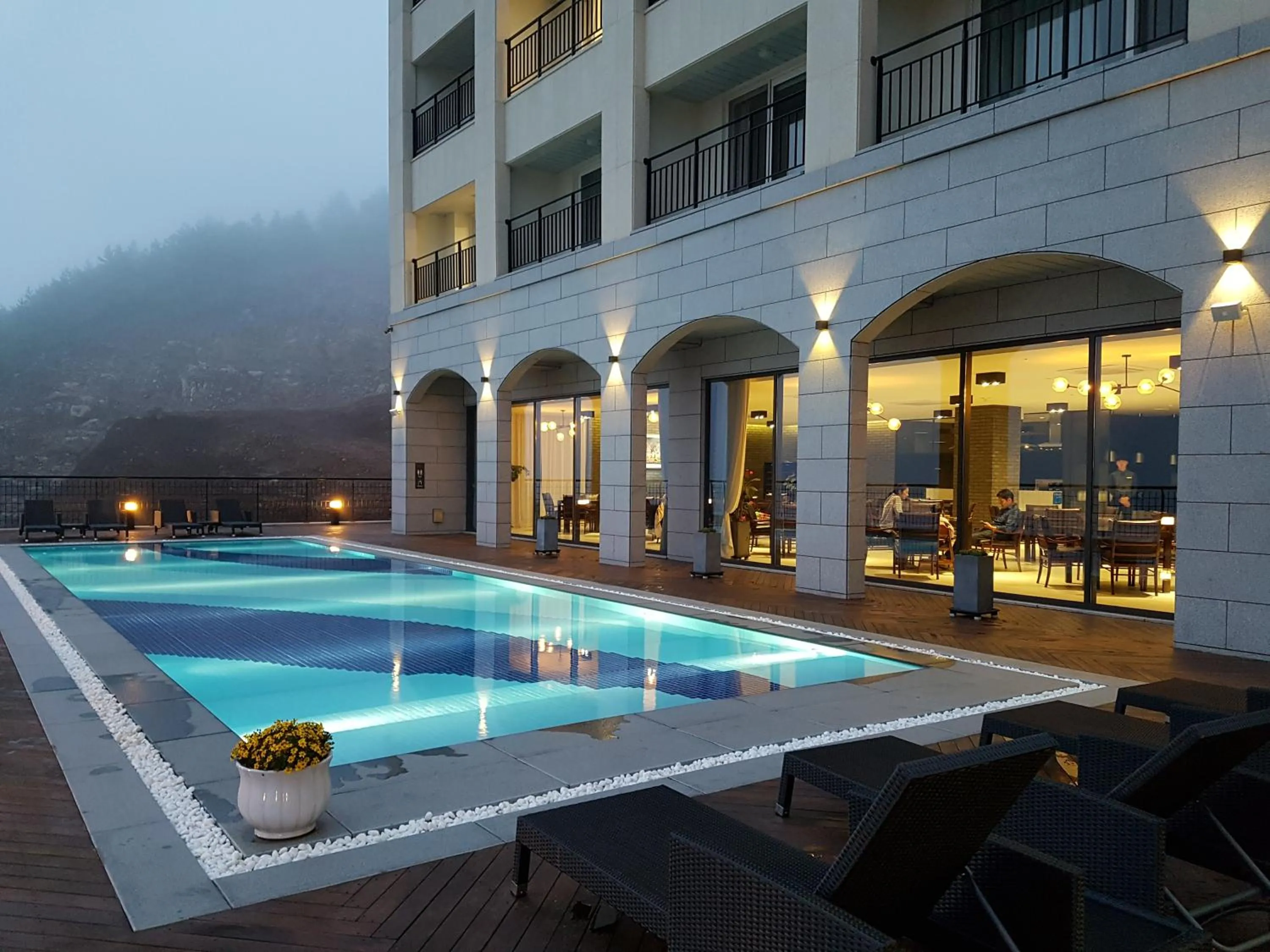 Property building in Lapis Hotel Namhae