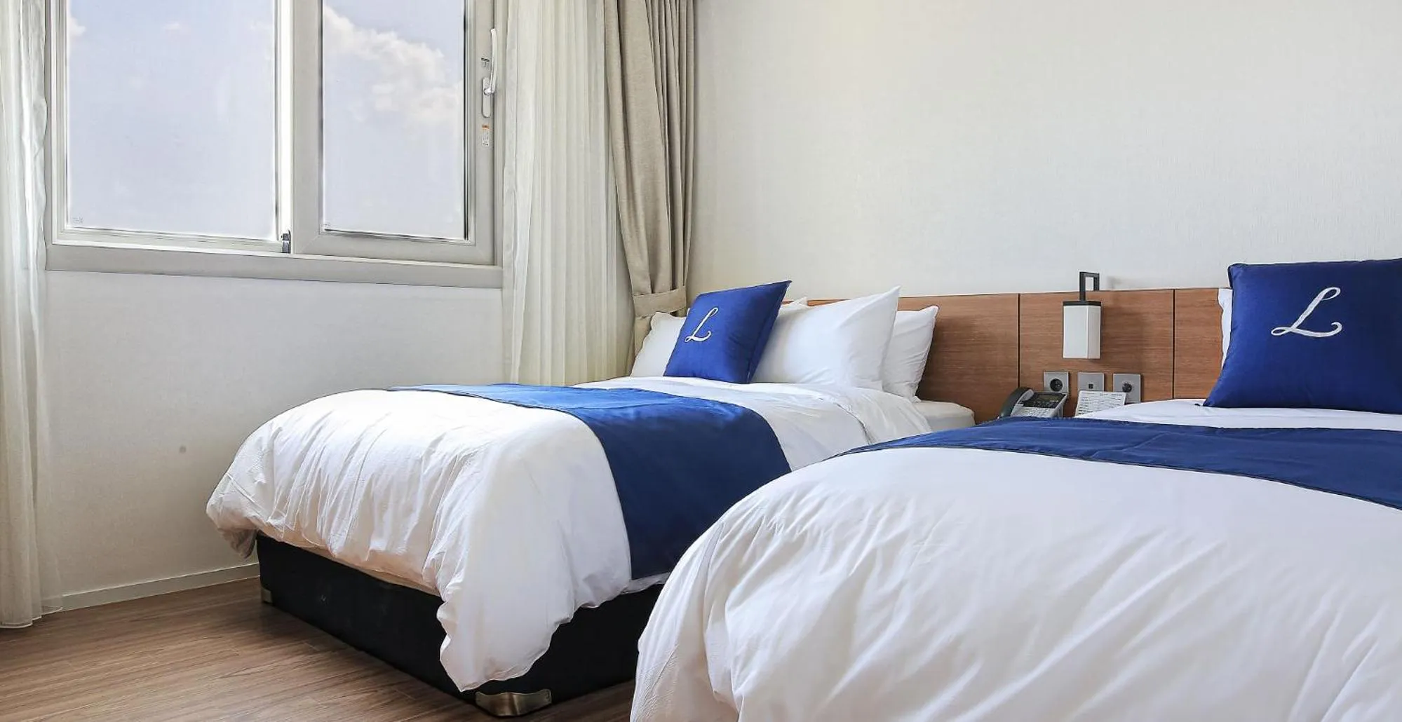 Bedroom, Bed in Lapis Hotel Namhae