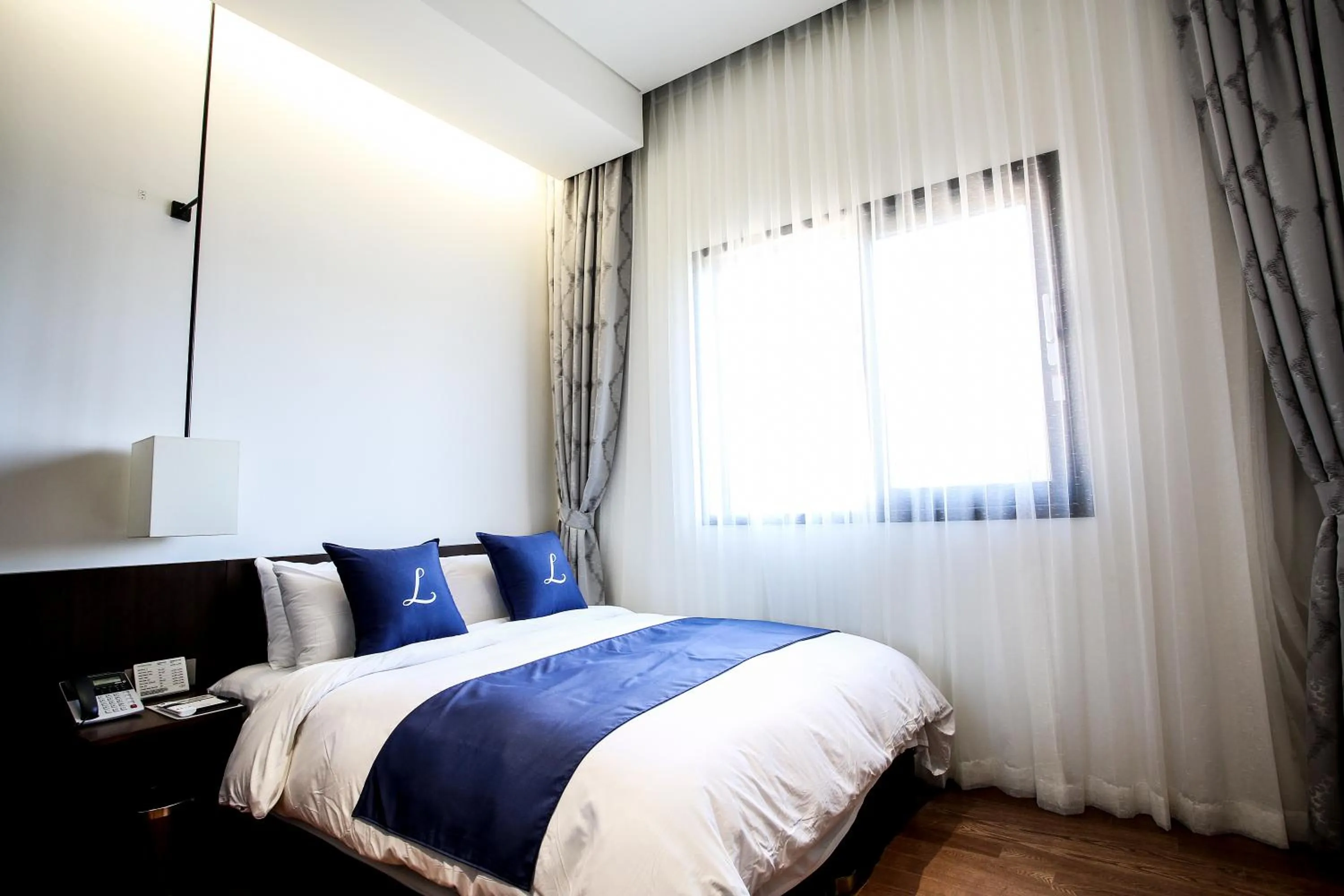 Bedroom, Bed in Lapis Hotel Namhae