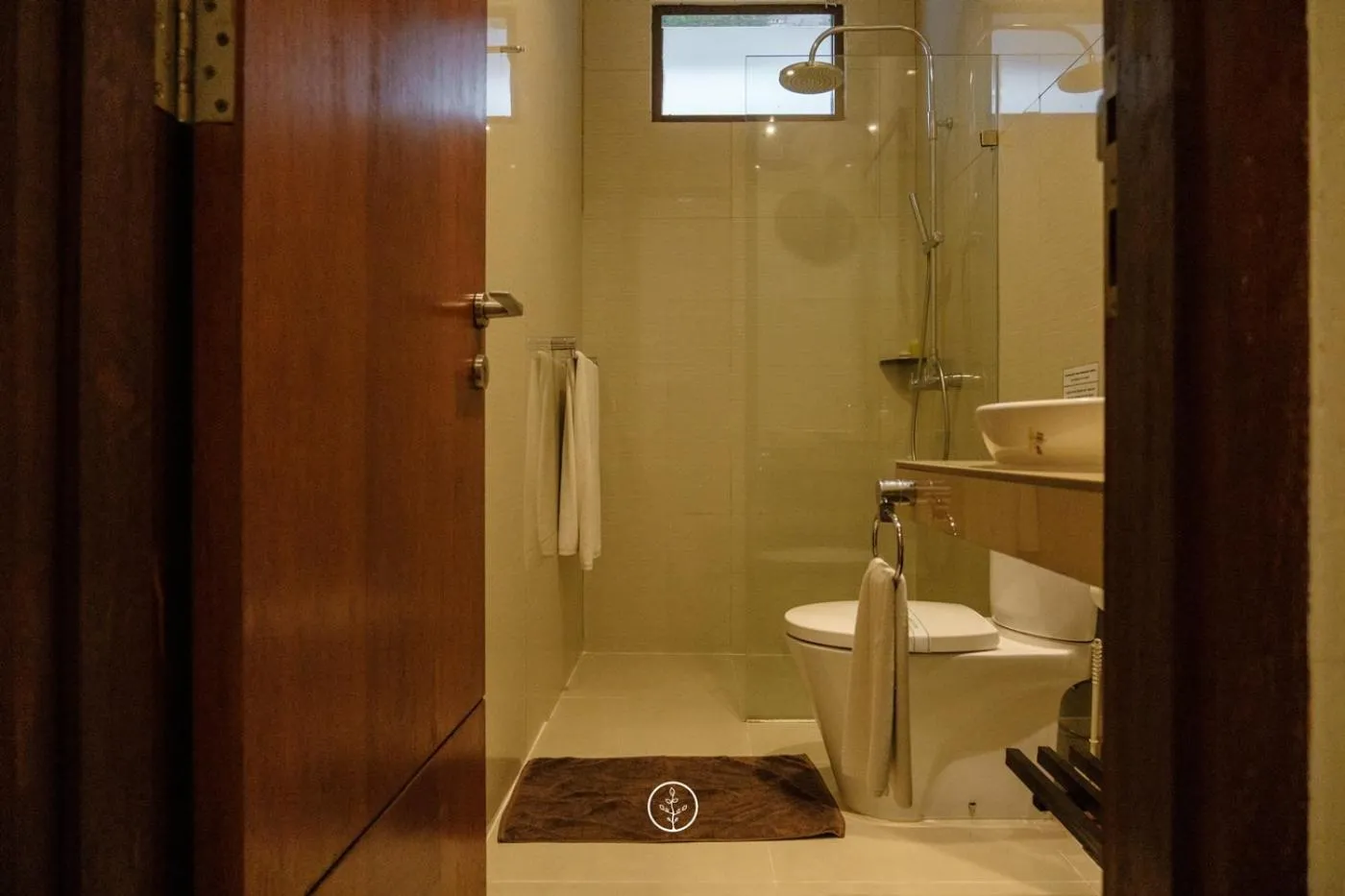 Shower in Tulip Hill View Villa 6 bedrooms with a private swimming pool and movie room