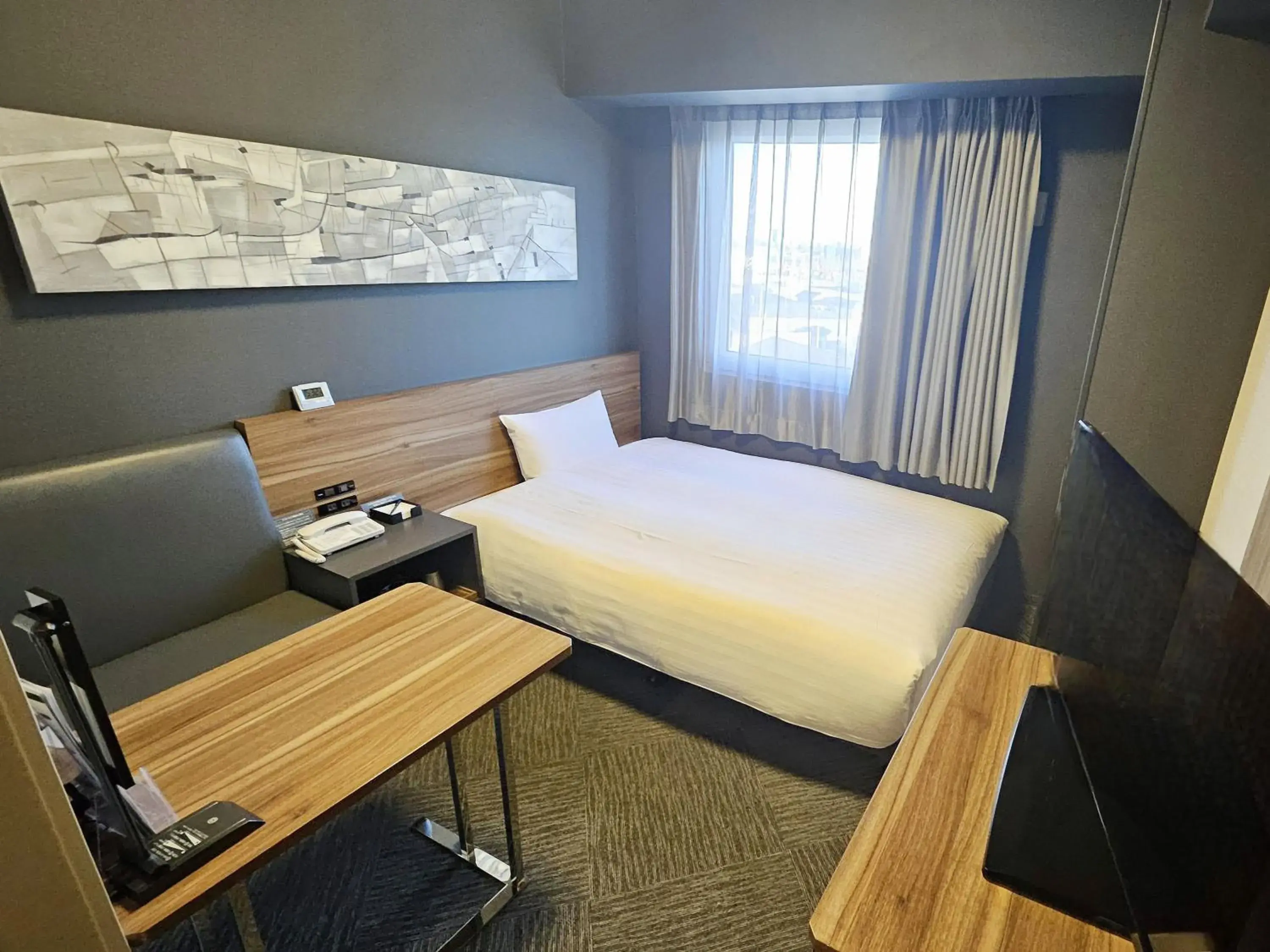 Photo of the whole room, Bed in Hotel Route Inn Kounosu Photo of the whole room, Bed in Hotel Route Inn Kounosu