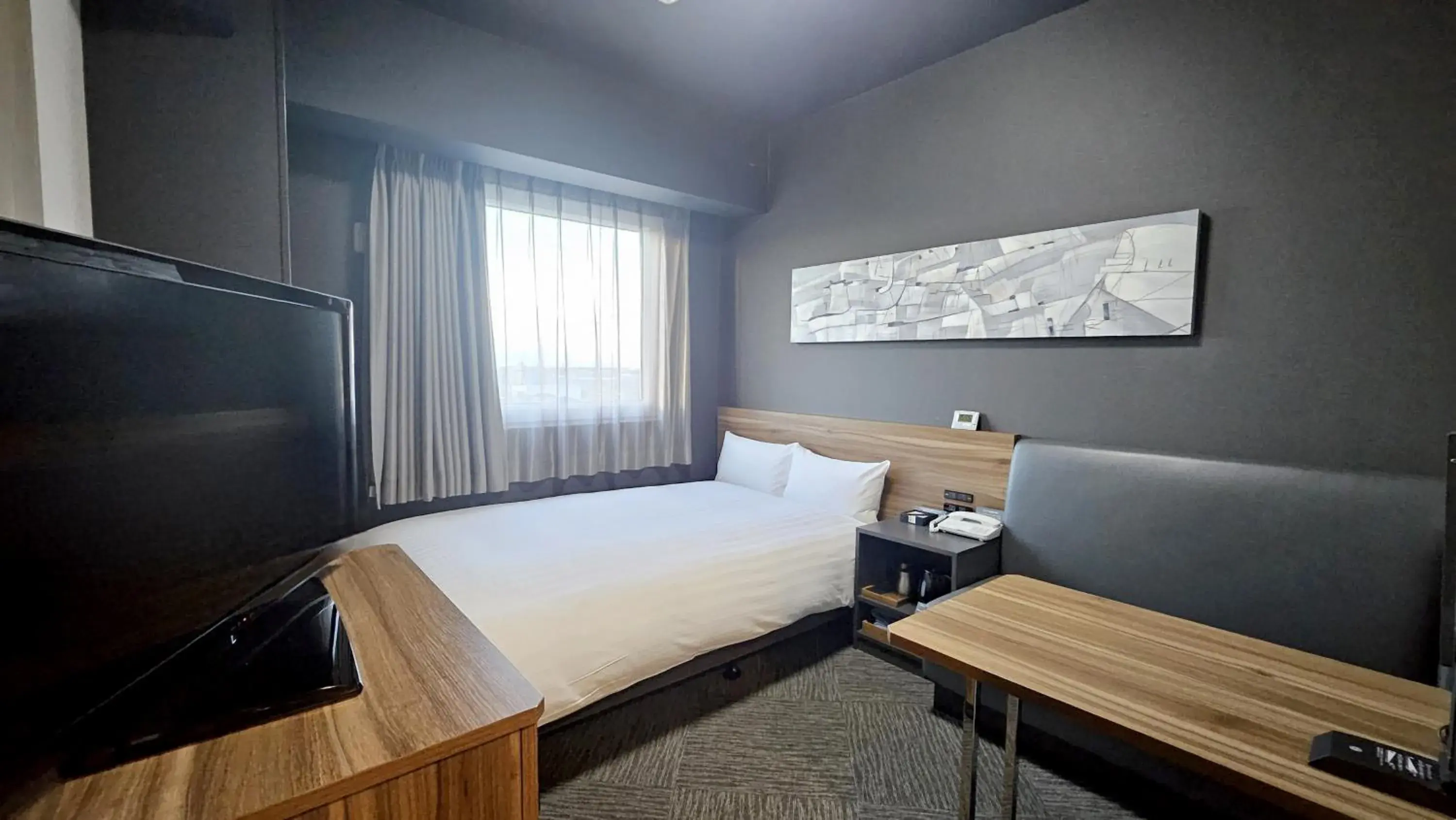 Photo of the whole room, Bed in Hotel Route Inn Kounosu Photo of the whole room, Bed in Hotel Route Inn Kounosu