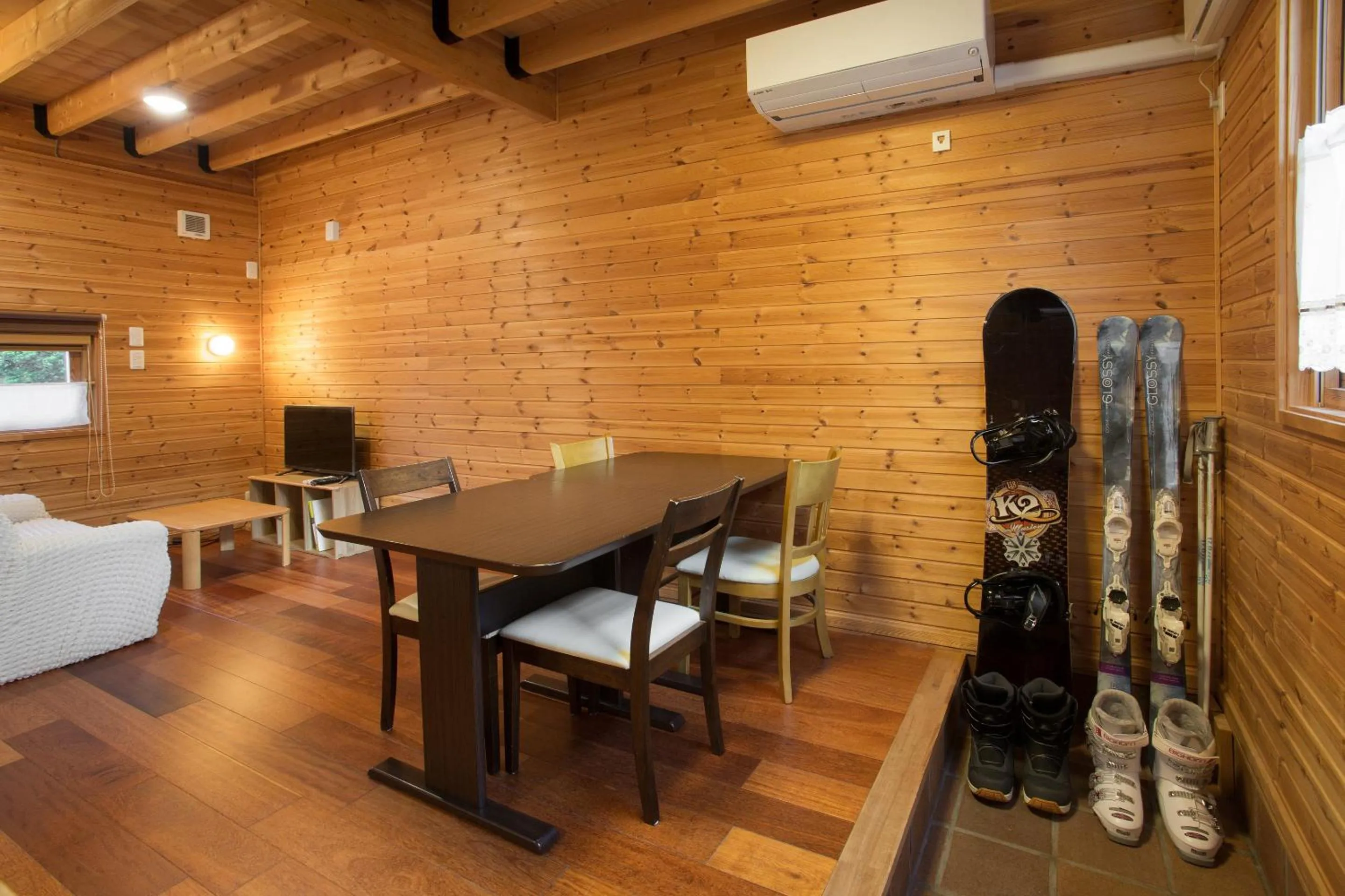Dining area in Brick House Furano