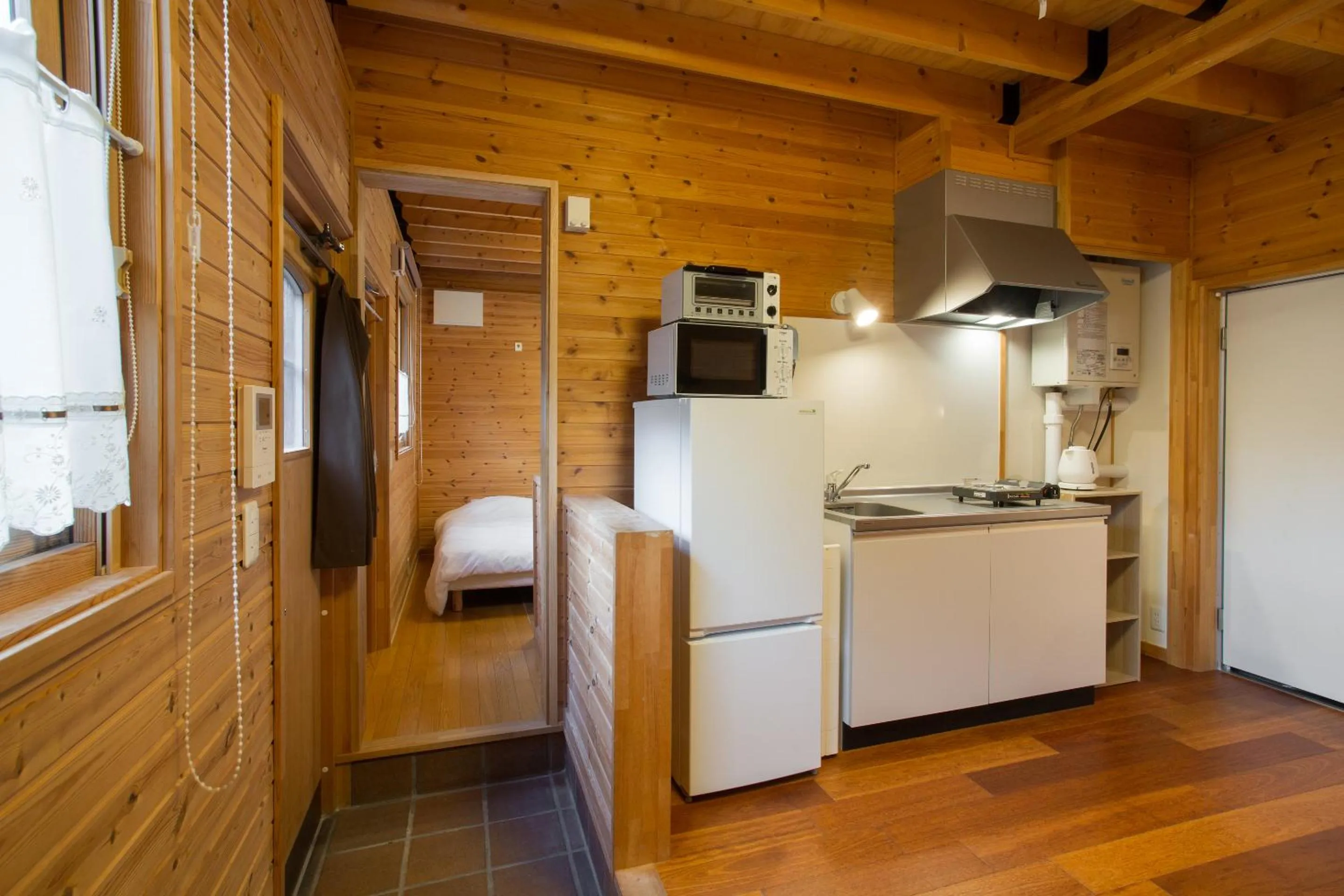 Kitchen or kitchenette in Brick House Furano