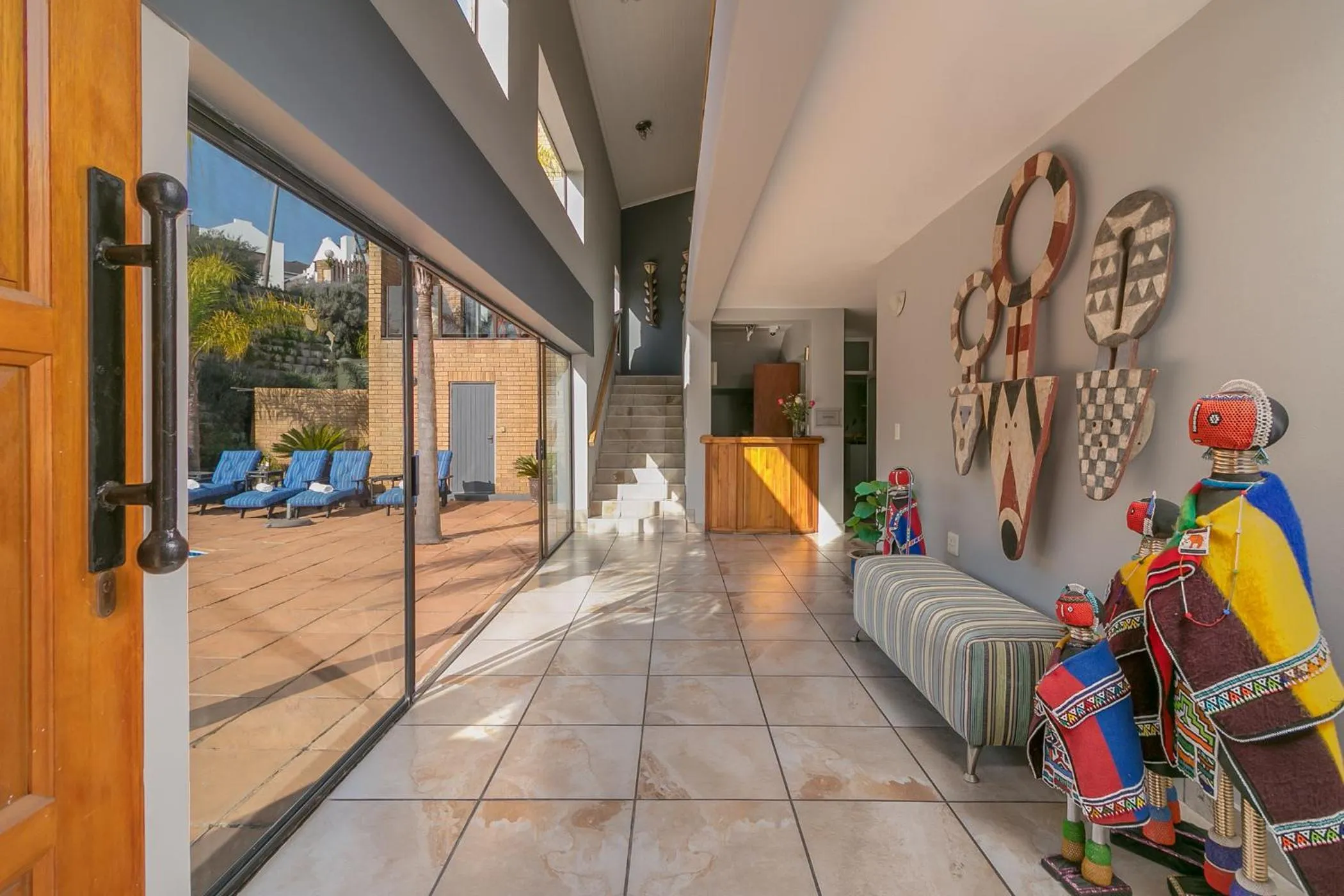 Lobby or reception in Overmeer Guest House