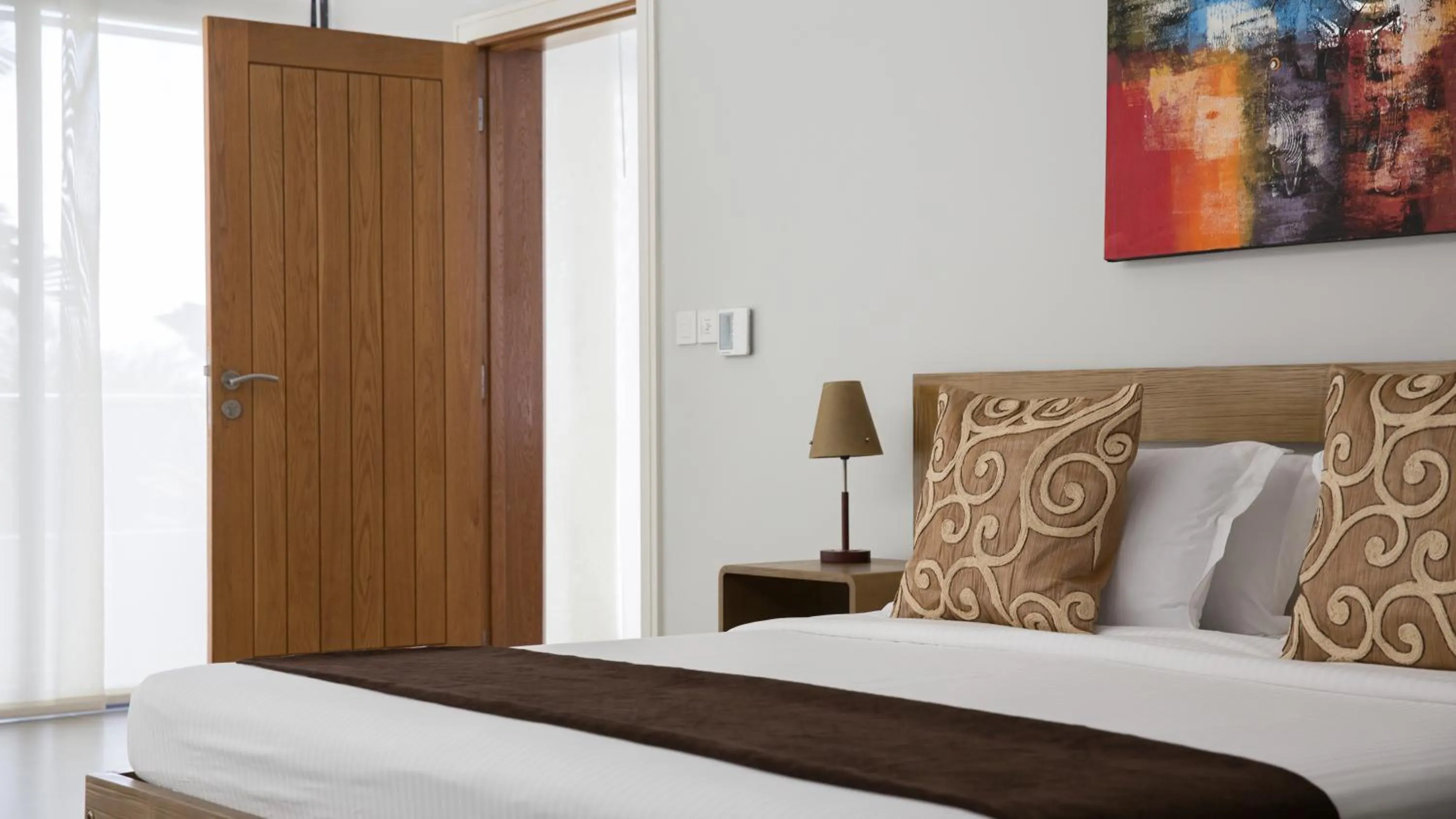 Bedroom, Bed in Hotel English Point Marina & Spa