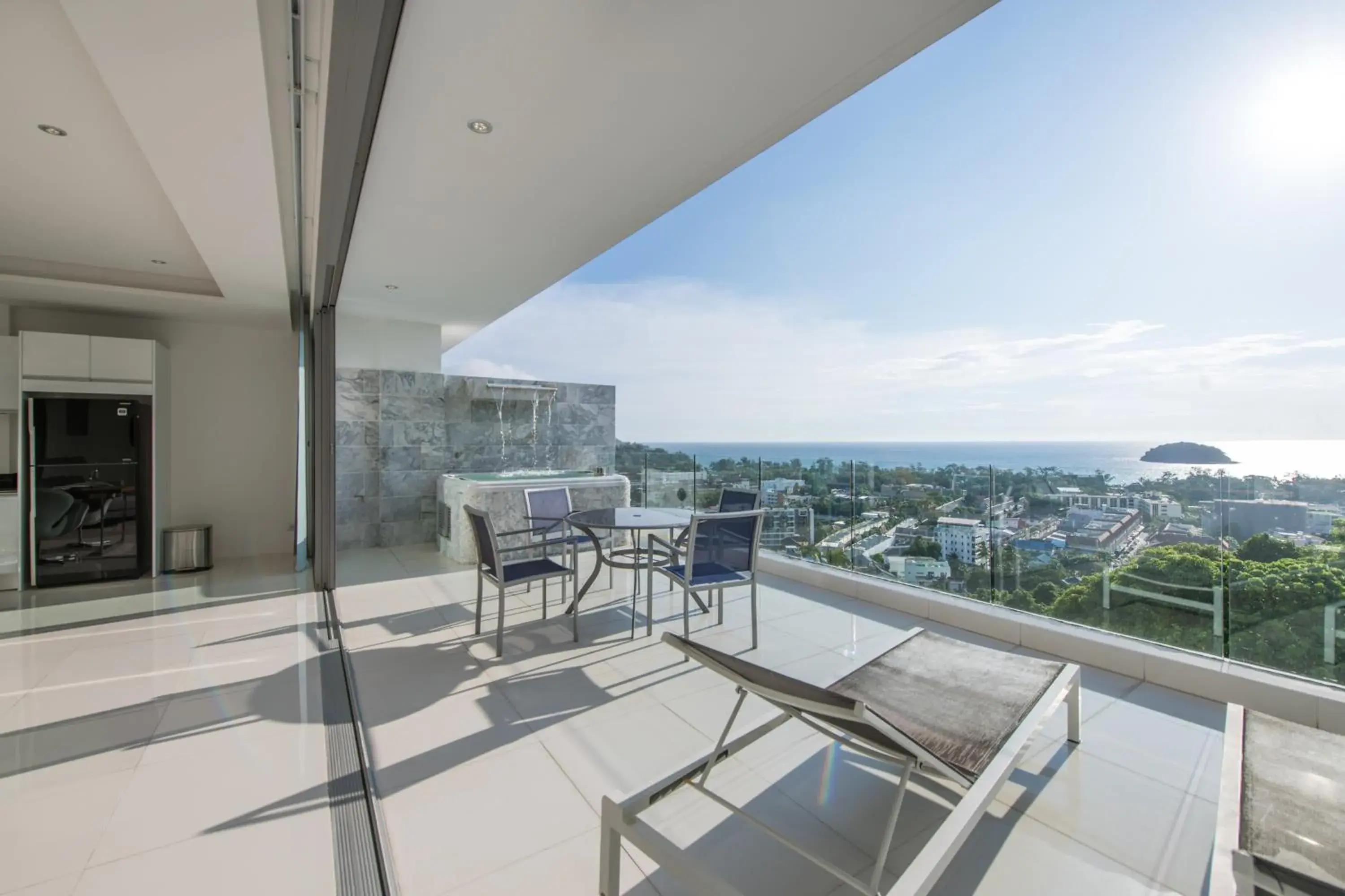 Balcony/Terrace in The View Phuket Balcony/Terrace in The View Phuket