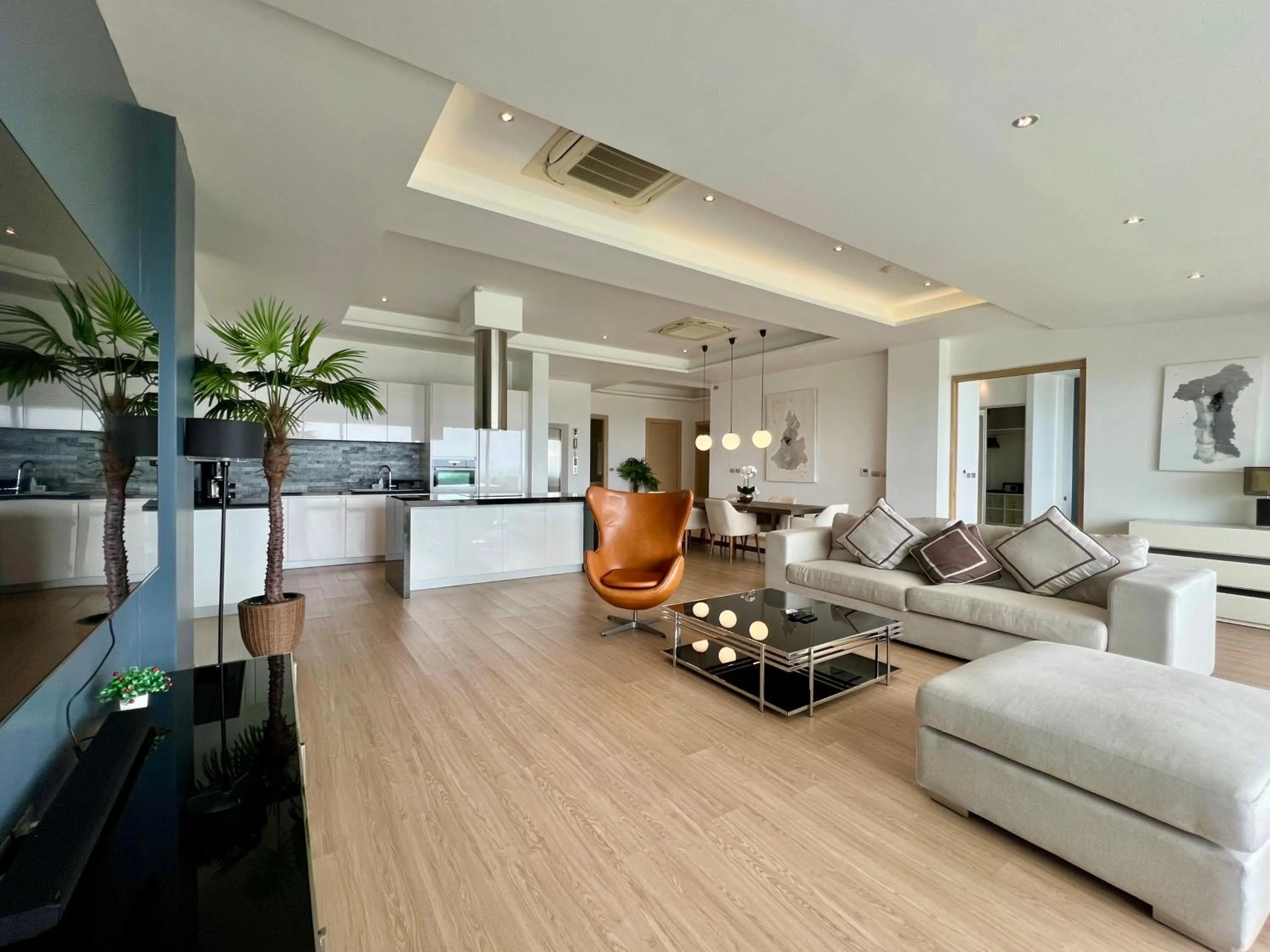 Living room in The View Phuket