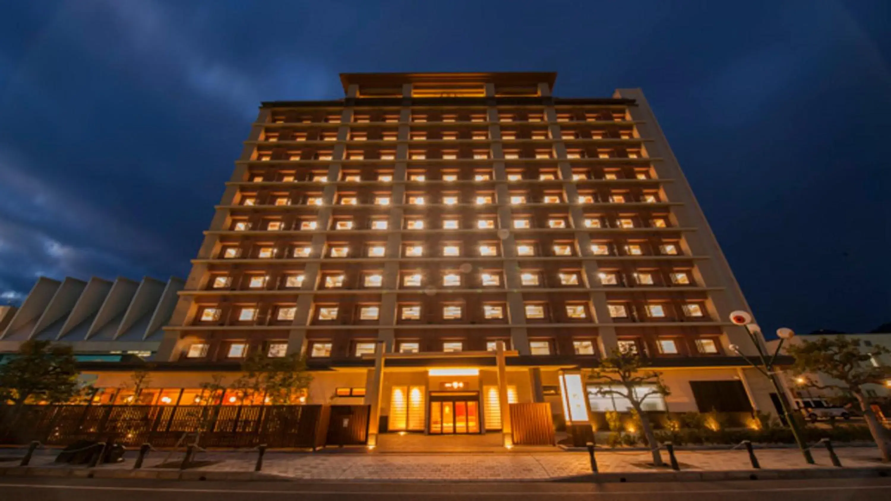 Facade/entrance in Onyado Nono Sakaiminato Natural Hot Spring Facade/entrance in Onyado Nono Sakaiminato Natural Hot Spring