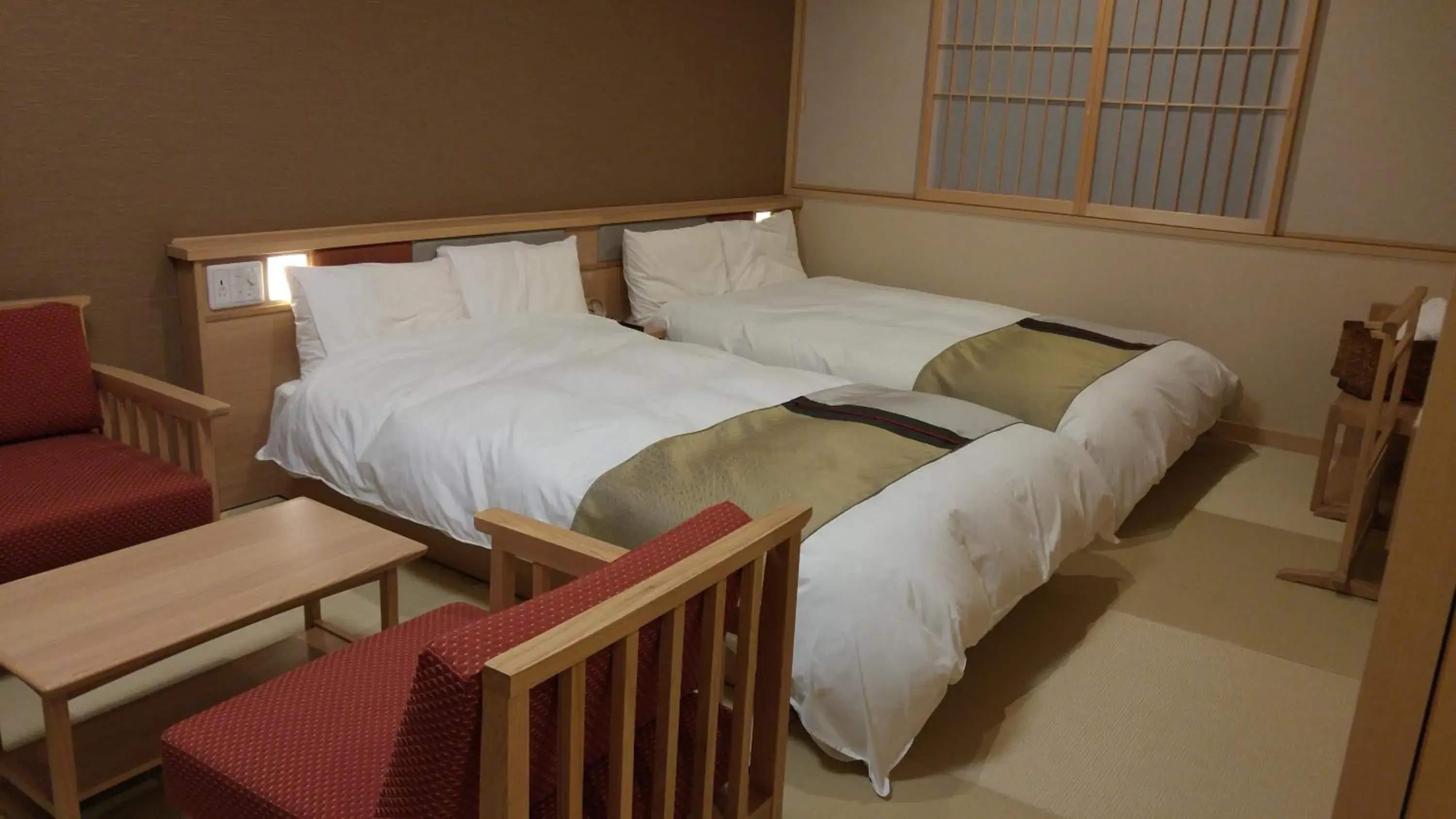 Photo of the whole room, Bed in Onyado Nono Sakaiminato Natural Hot Spring Photo of the whole room, Bed in Onyado Nono Sakaiminato Natural Hot Spring