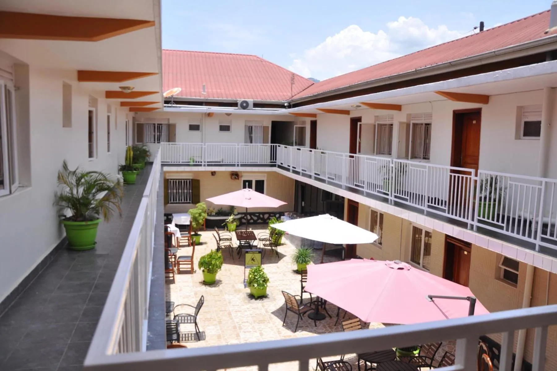 Property building in Sandton Hotel Kasese