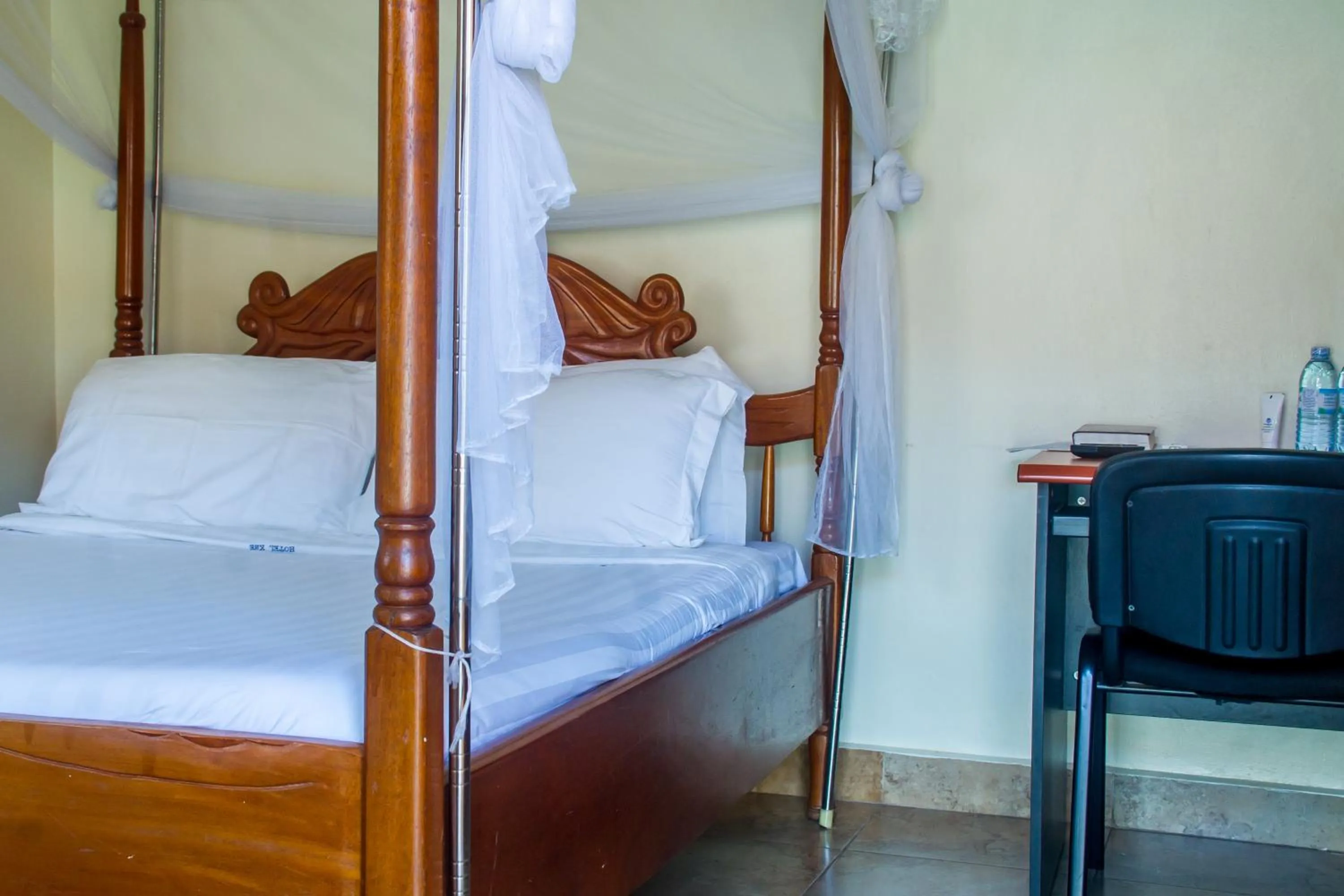 Bed in Sandton Hotel Kasese